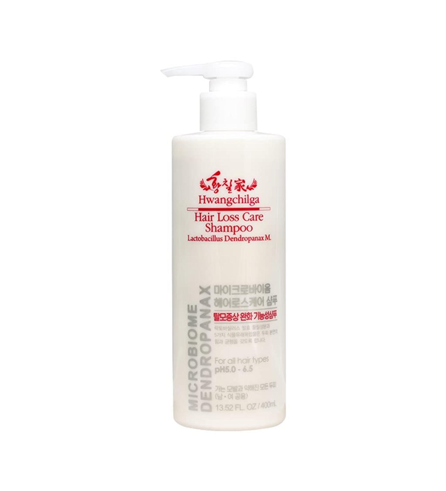 Hwangchilga Anti Hair Loss Shampoo - Thickens & Enriches Hair for Men & Women | Natural Ingredients No Parabens/Sulphates Vegan 13.52 fl oz - Buy Online on GoSupps.com