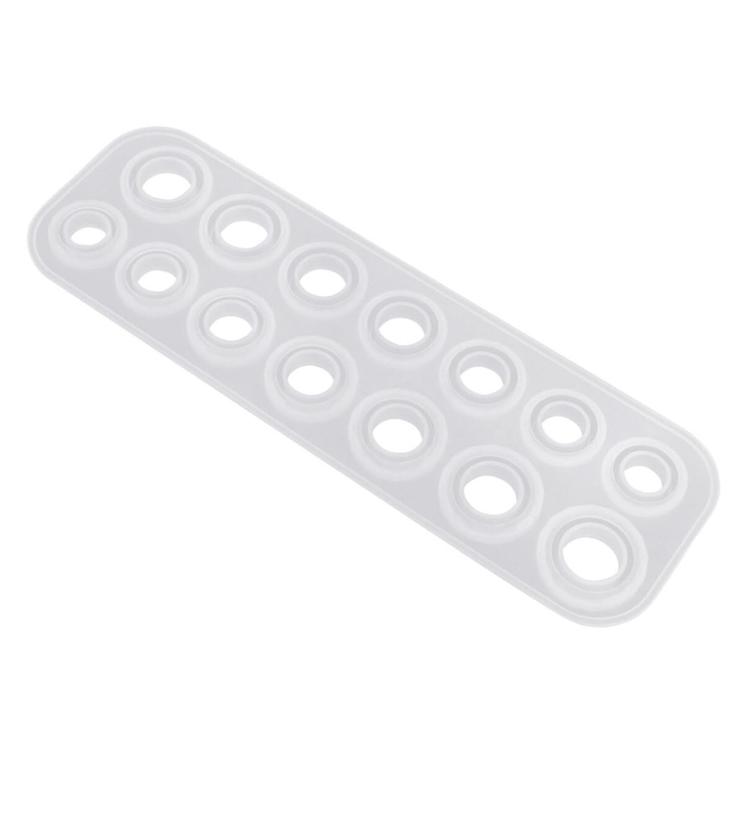 COHEALI Circle Silicone Mold Ring Casting Jewelry Resin Ring Silicone Jewelry Mold Suite Silicone Ring Round 25X8.3cm As Shown - Buy Online on GoSupps.com