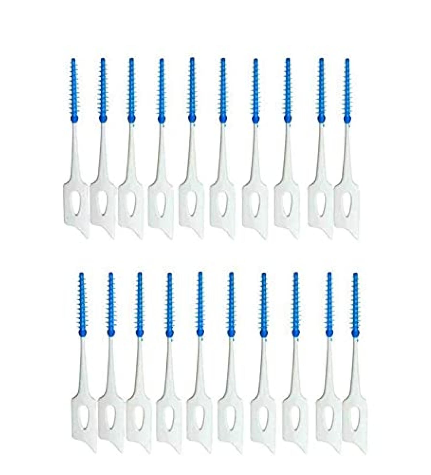 Interdental Brush Cleaners - 40 Count Toothpick Flossing Tool for Oral Hygiene - Buy Online on GoSupps.com