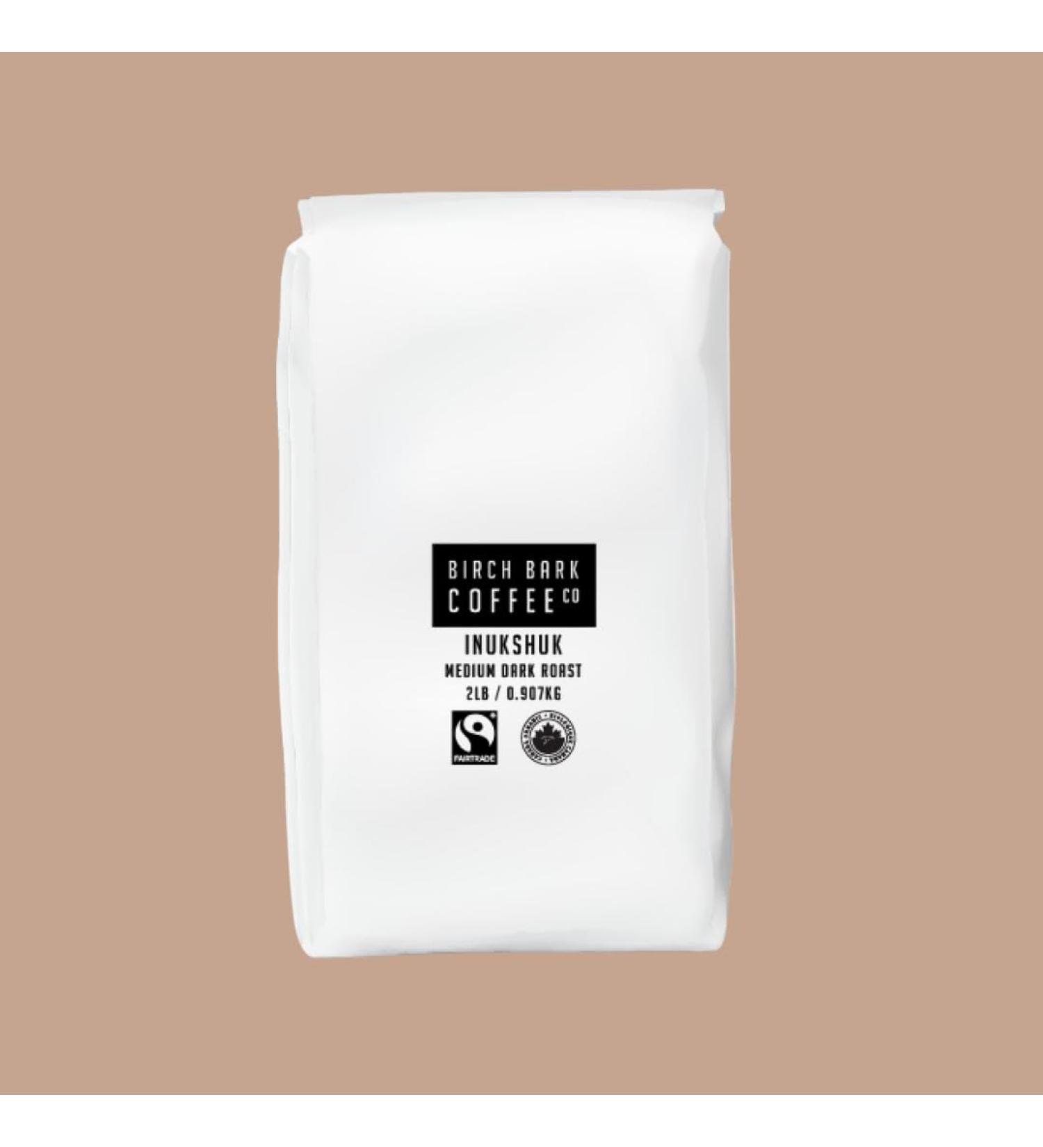 BIRCH BARK INUKSHUK FAIR TRADE ORGANIC WHOLE BEAN 2LB (PACK OF 6)