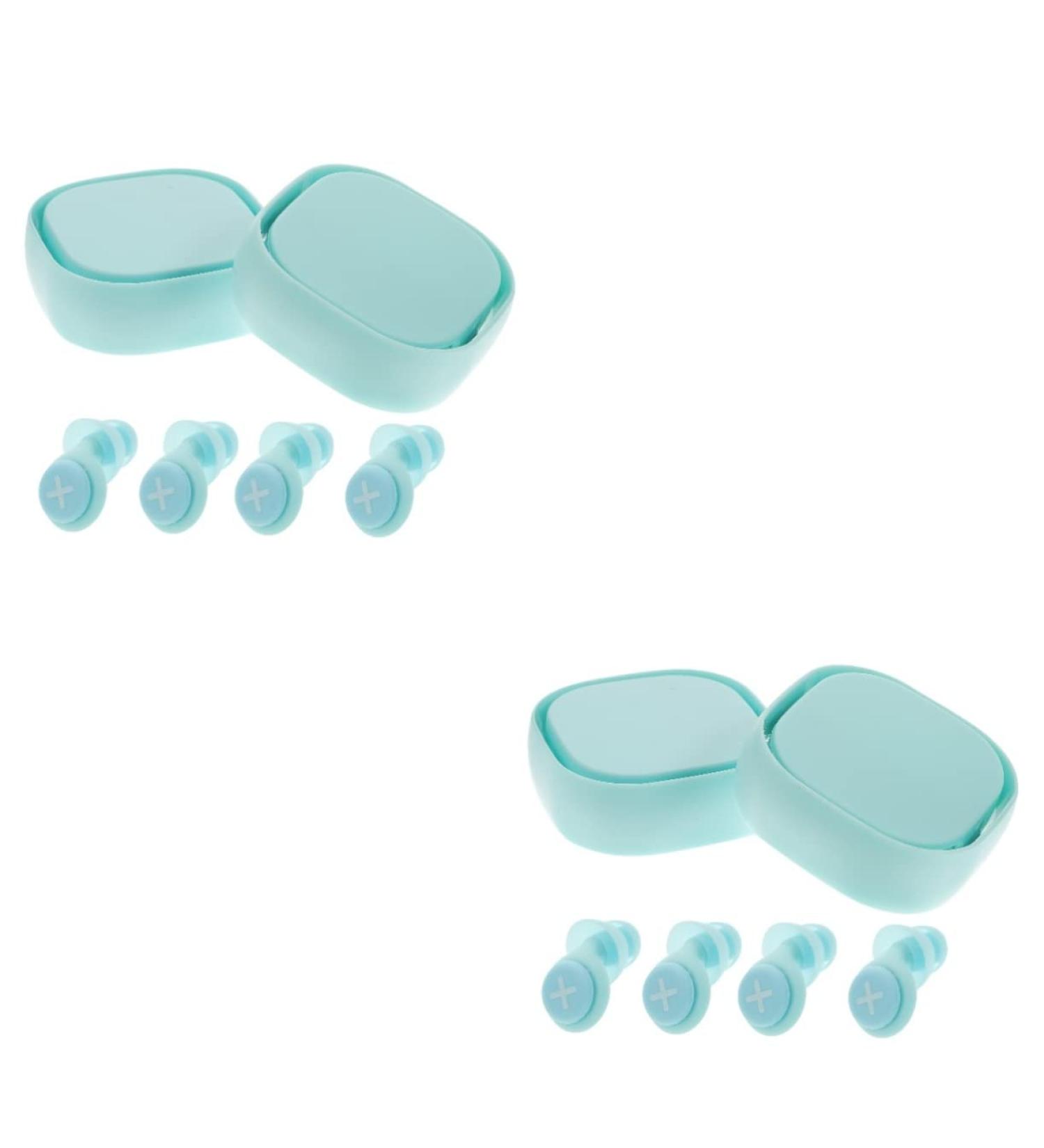 4 Sets Girls Noise Canceling Earplugs | Silicone Noise Reduction & Swimming Ear Plugs | Concert & Learning Sound Blocking Earplugs - Buy Online on GoSupps.com