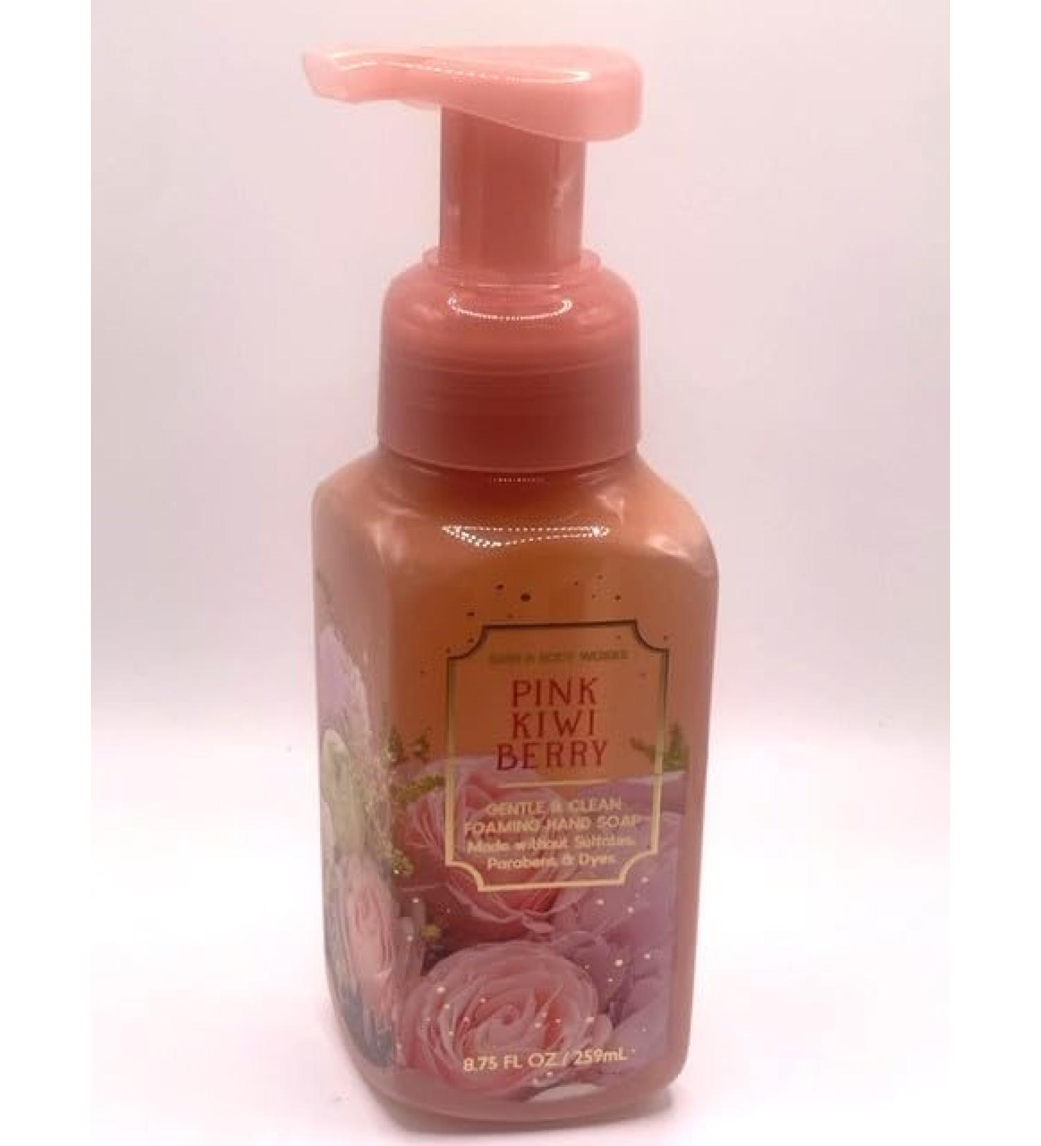 Pink Kiwi Berry Gentle Foaming Hand Soap 8.75 Ounce Full Size Pump Bottle Wash