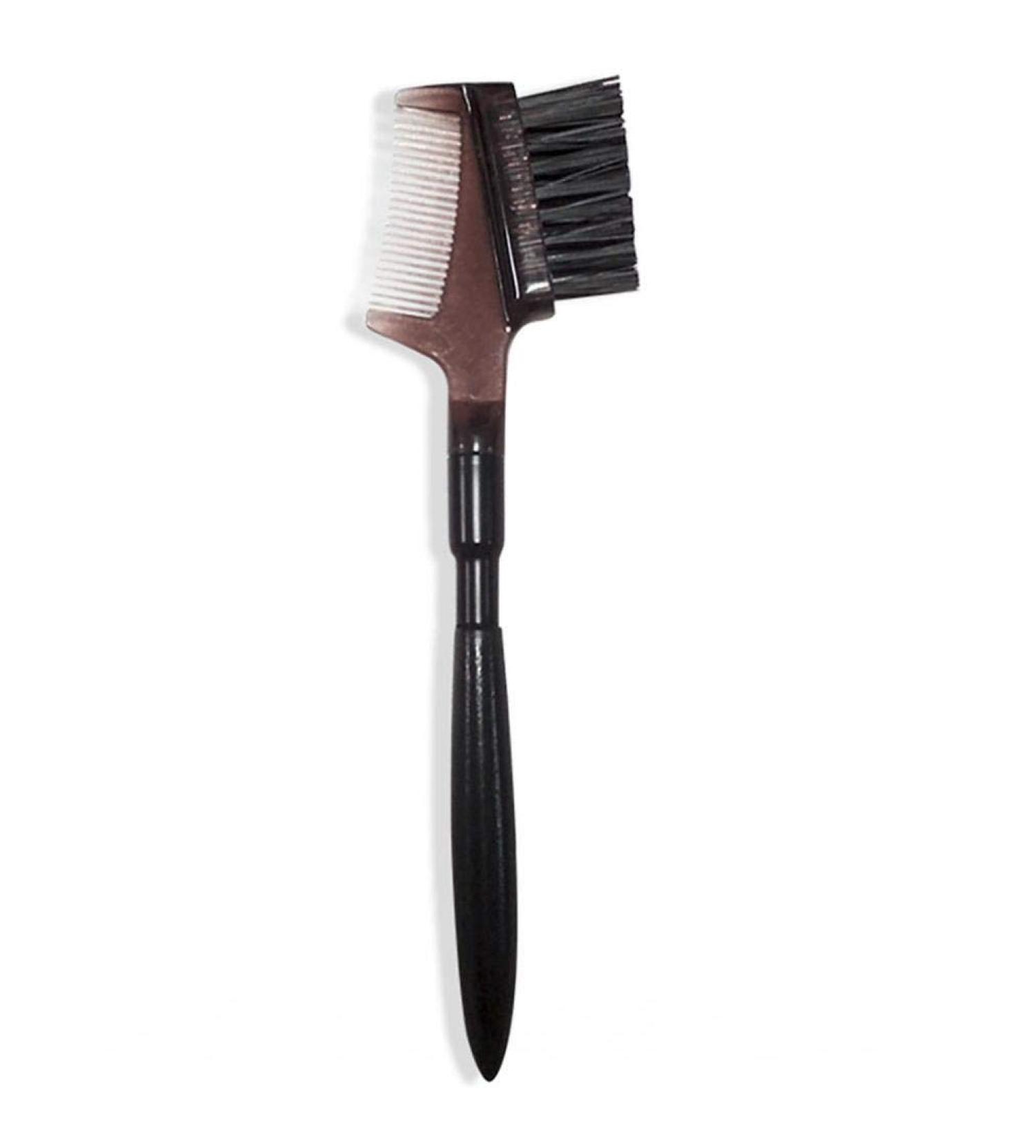 1pc Double Head Eyebrow Brush Eyelash Comb Curlers Brow Brush Makeup Grooming Tool for Brows Lashes - Buy Online on GoSupps.com