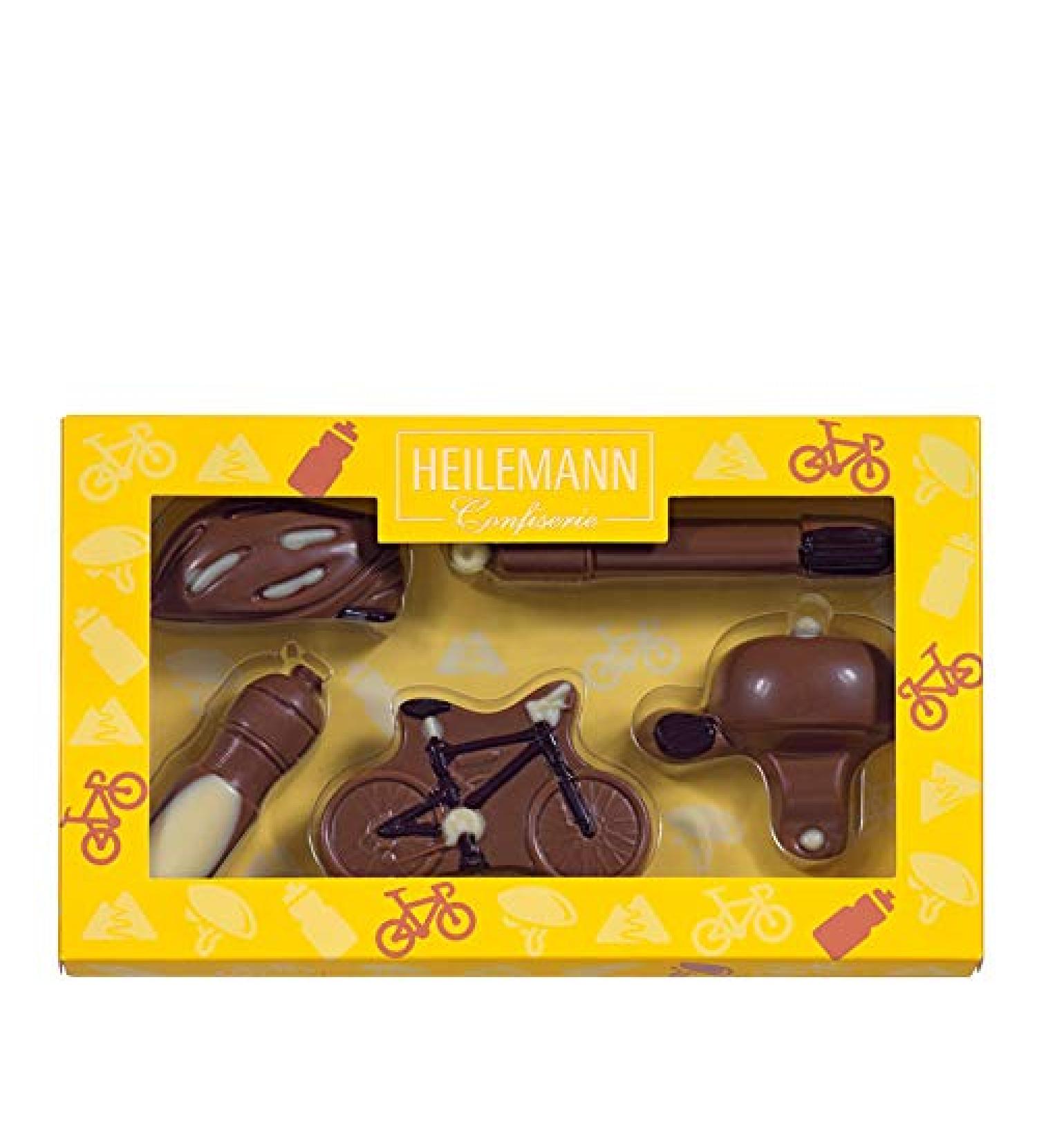 Heilemann Confiserie Heilemann Bicycle Gift Set Chocolate Figurines 100 g