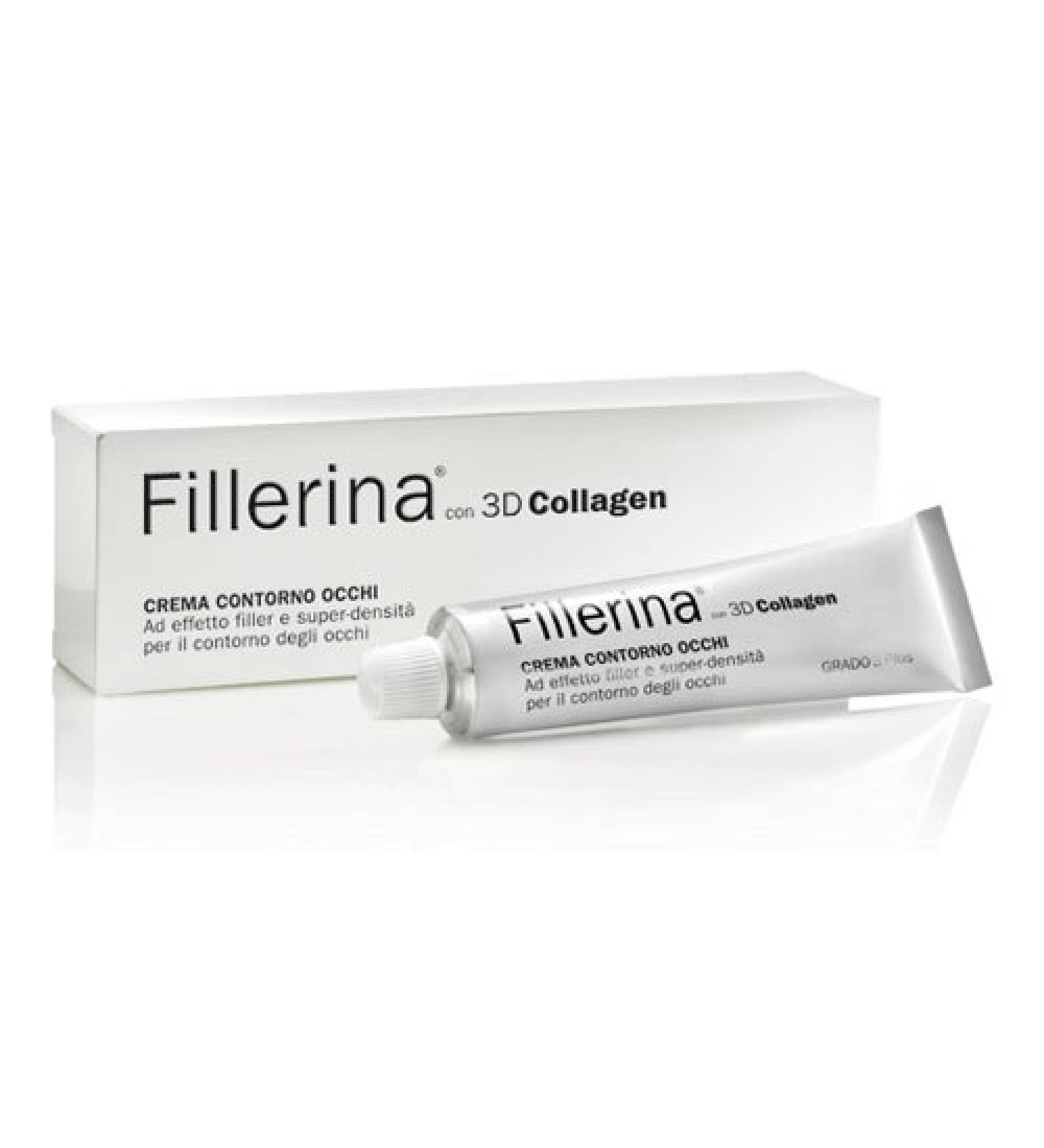 Fillerina LABO FILLERINA 3D COLLAGEN EYE CONTOUR CREAM 3 FACES Molecular Weight Grade 5 Plus 15ml