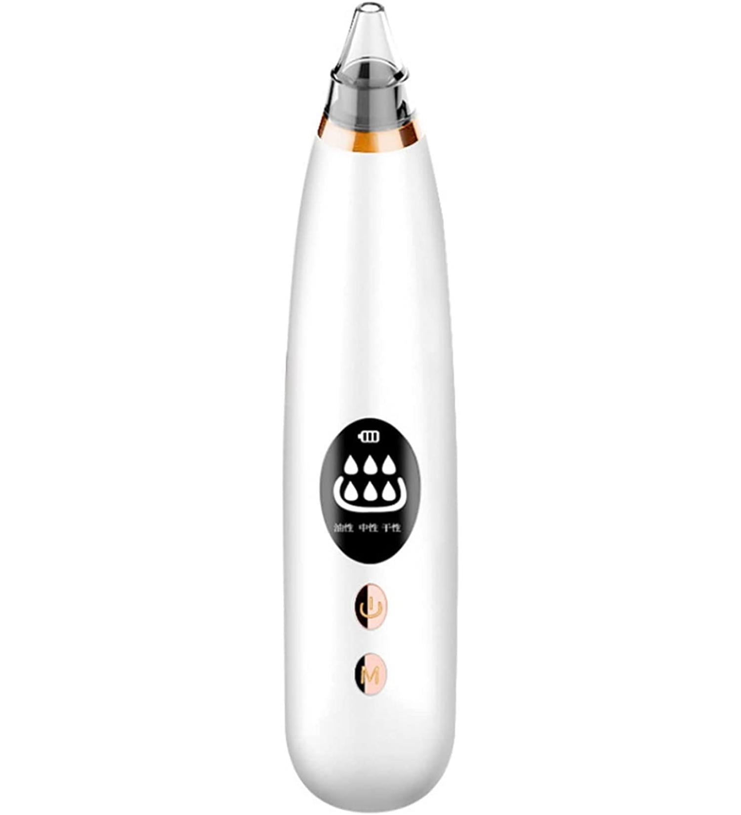 JYYBN Blackhead Remover Pore Vacuum Blackhead Removal Tool 3 Suction Power Pore Cleaner Electric Acne Extractor Kit with 4 Probes - Buy Online on GoSupps.com