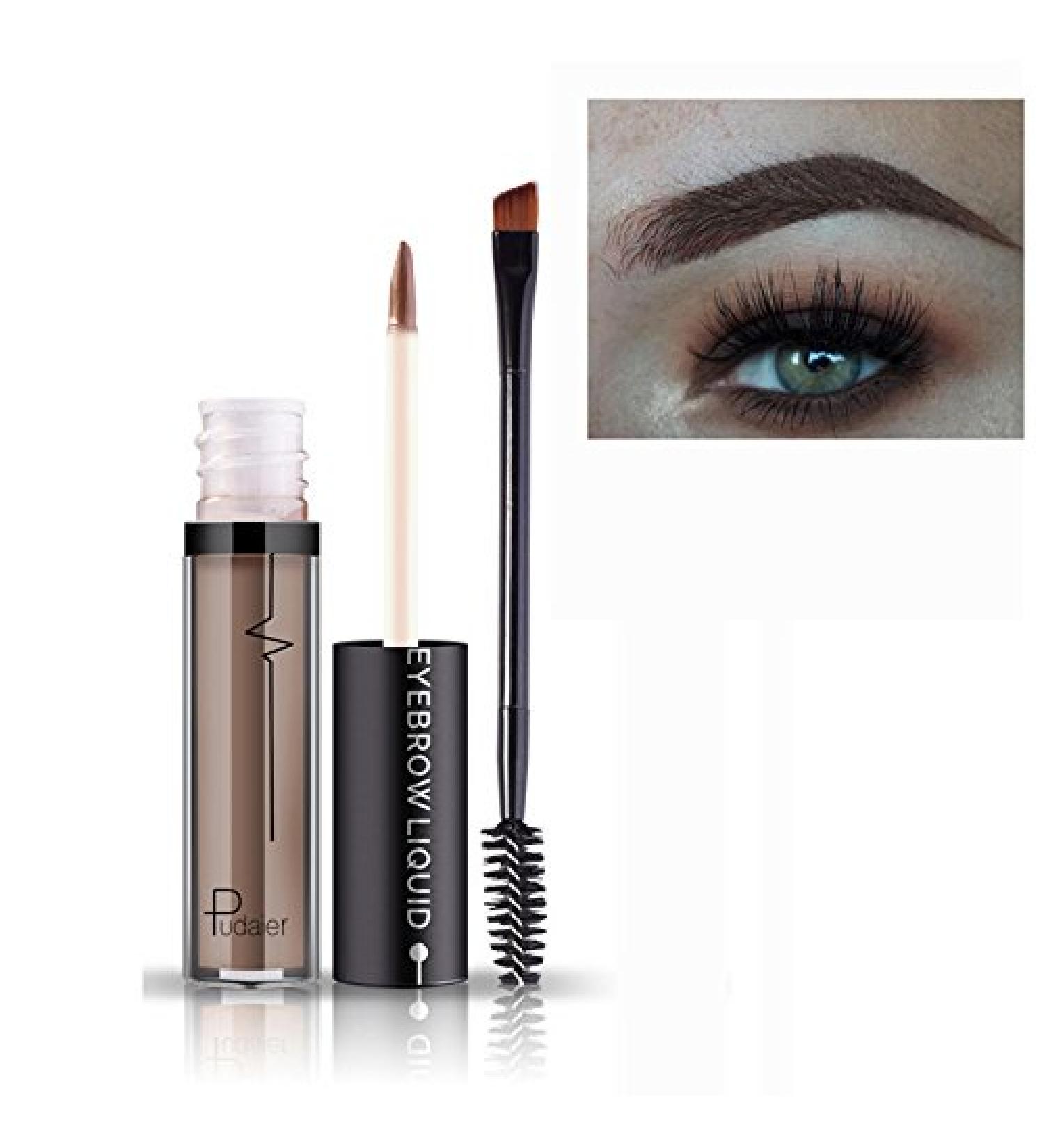 Waterproof Long Lasting Eyebrow Cream Gel - #3 Eyebrow Tinting with Brush | Fade-Resistant Liquid Formula for Perfect Brows - Buy Online on GoSupps.com