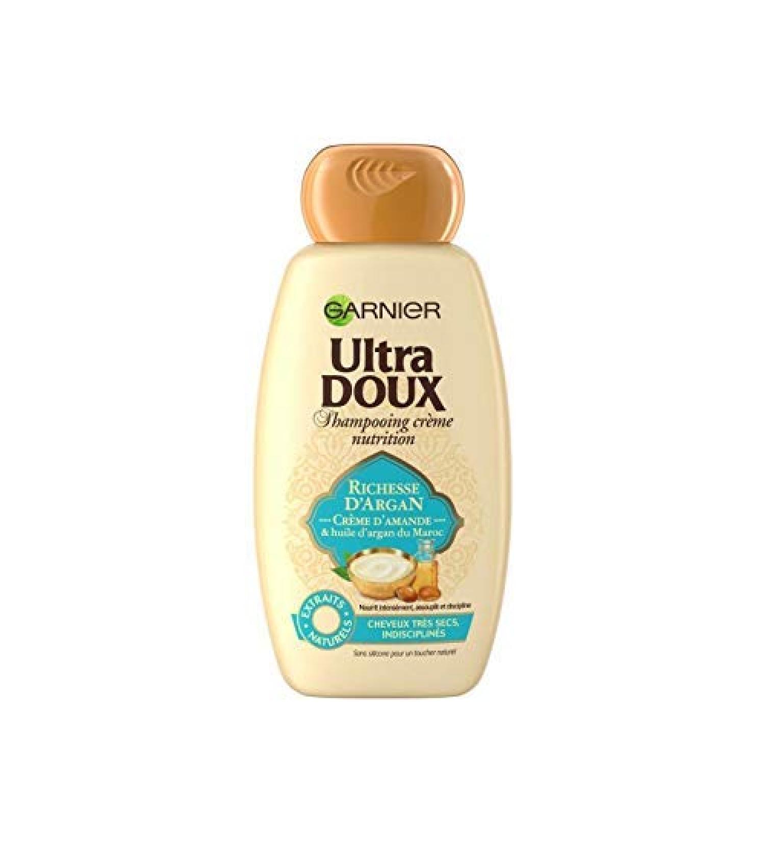 ULTRA DOUX - Richesse Argan Shampoo 250Ml - Pack of 3 - free delivery