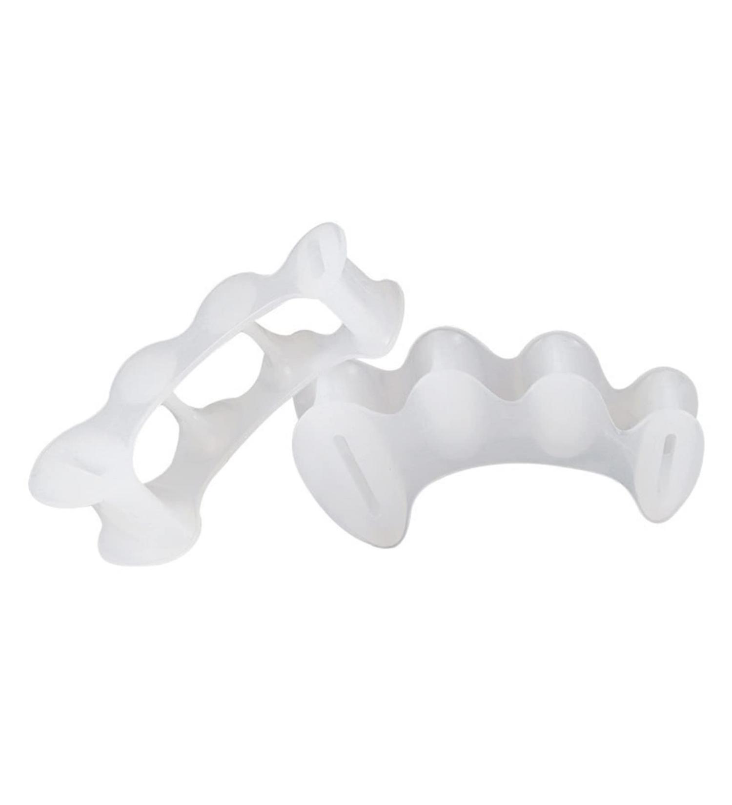 Gel Toe Caps Toe Protectors & Separator Corrector Set S 6PCS - Hammer Toe Treatment with Hallux Valgus Support - Straightens Curled & Crooked Toes - 3 Pair - Buy Online on GoSupps.com
