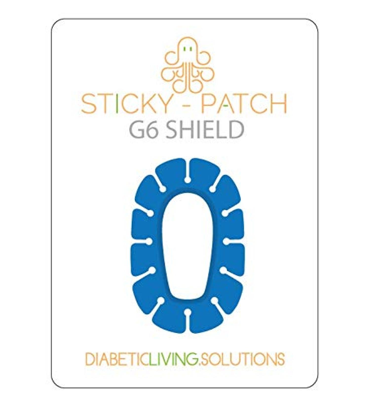 Blue G6 Shield for Dexcom Over Patches | Reusable & Washable Diabetic Accessory - Buy Online on GoSupps.com