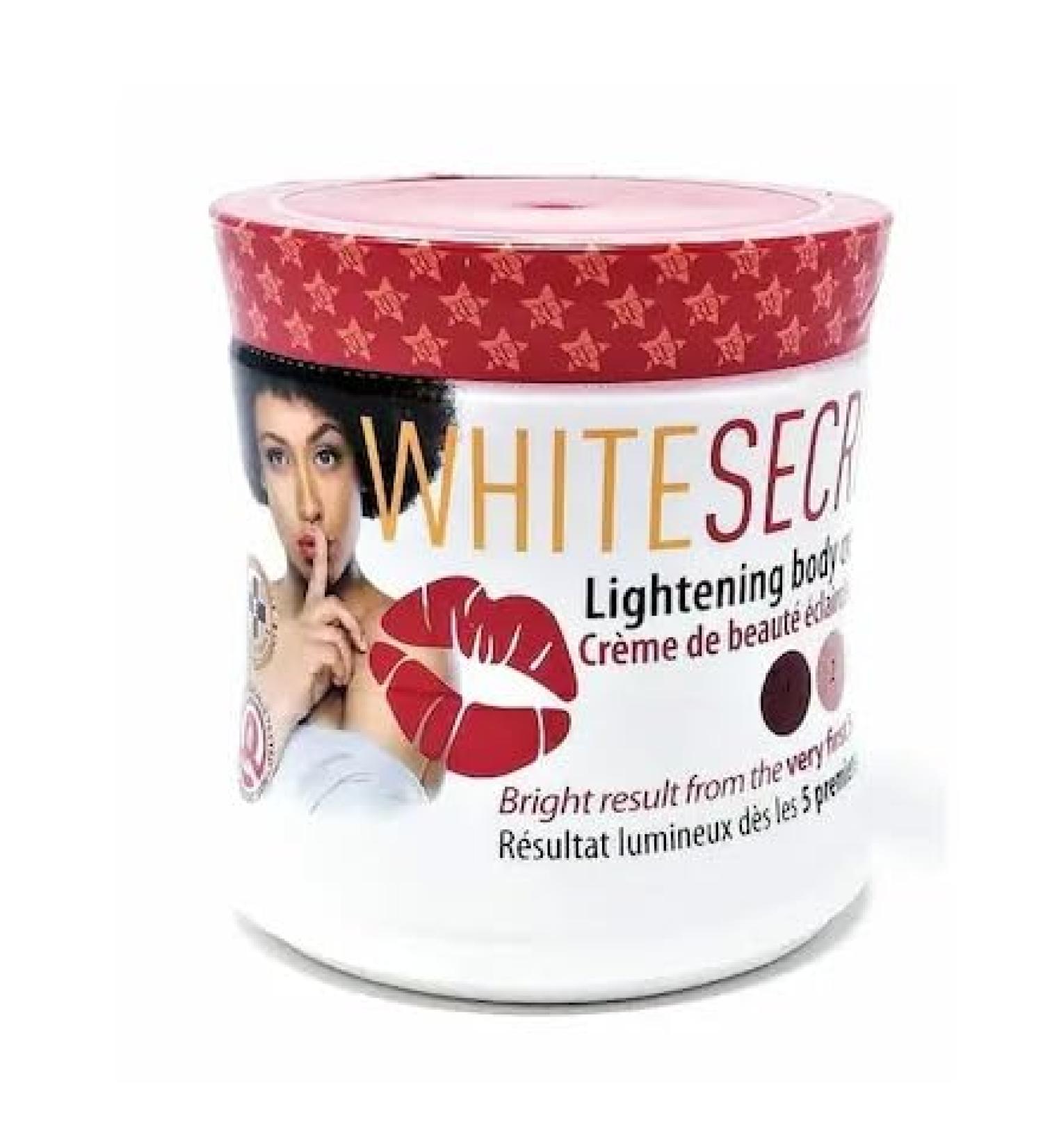 G n rique White Secret Moisturizing Body Cream 320 ml - Brightens Spots Evens Complexion