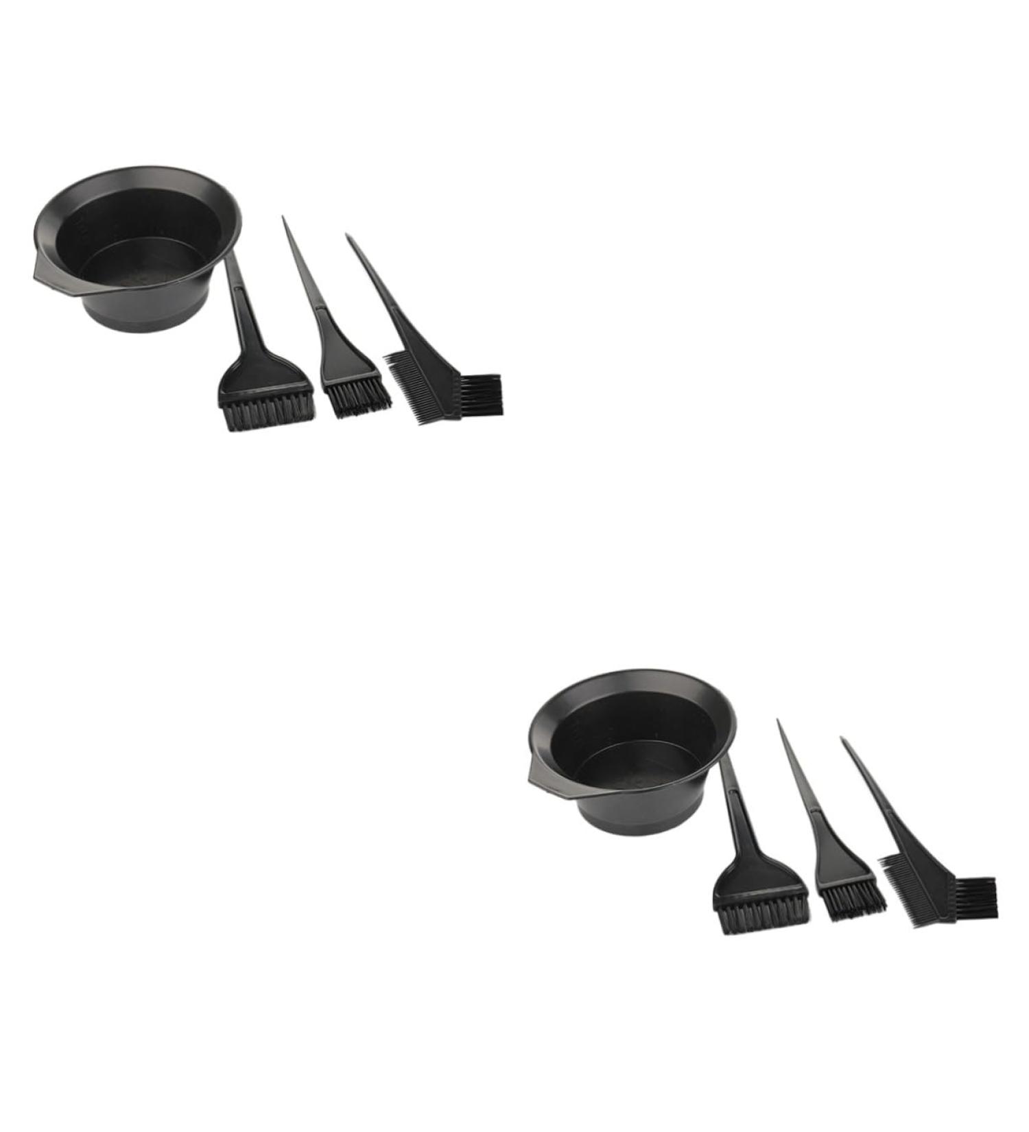 FOMIYES 8 Sets Hair Coloring Comb Hair Dye Brush Hair Coloring Bowl Washable Hair Dye Tools Hairdressing Brush Cat Ears Sequin Lash Cup Hair Salon Tool Household Hair Dye Bowl - Buy Online on GoSupps.com