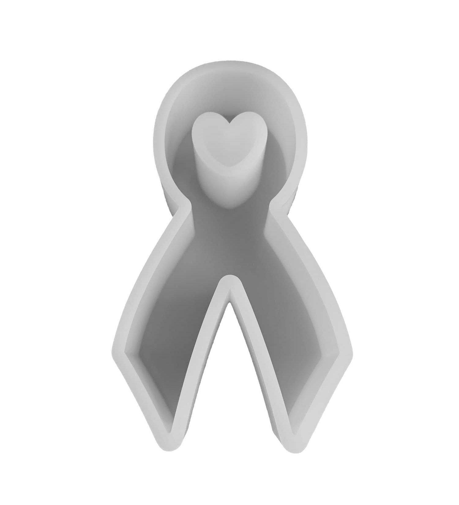 Cancer Ribbon Silicone Car Freshie Molds for Freshies Baking Aroma Beads - Car Freshie Mold