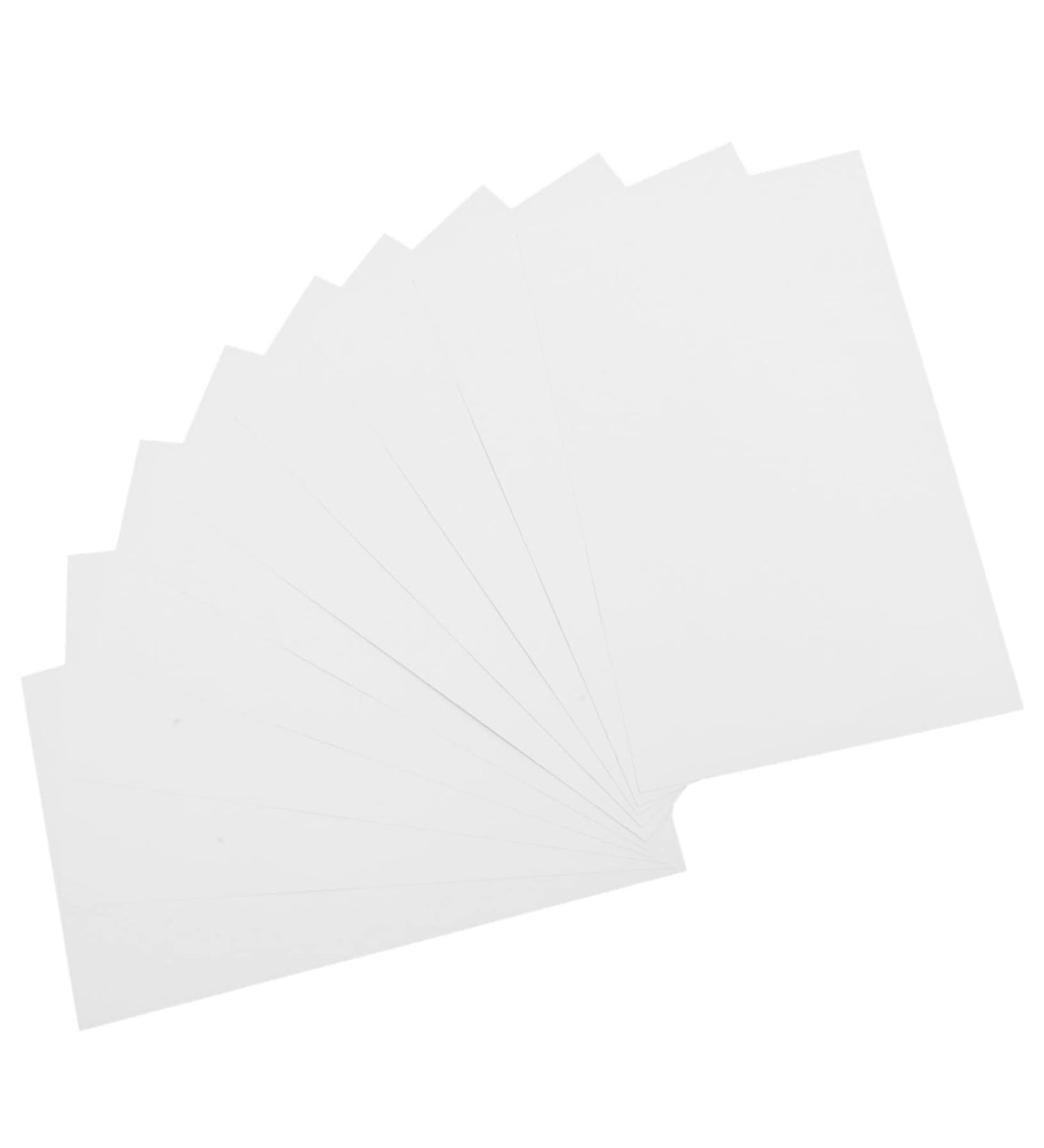 NUOBESTY 10 Sheets Raw Rice Cardboard Rice Paper Plants Convenient Thick Paper Drawing Paper Thicken White 0.1X30X50CM - Buy Online on GoSupps.com