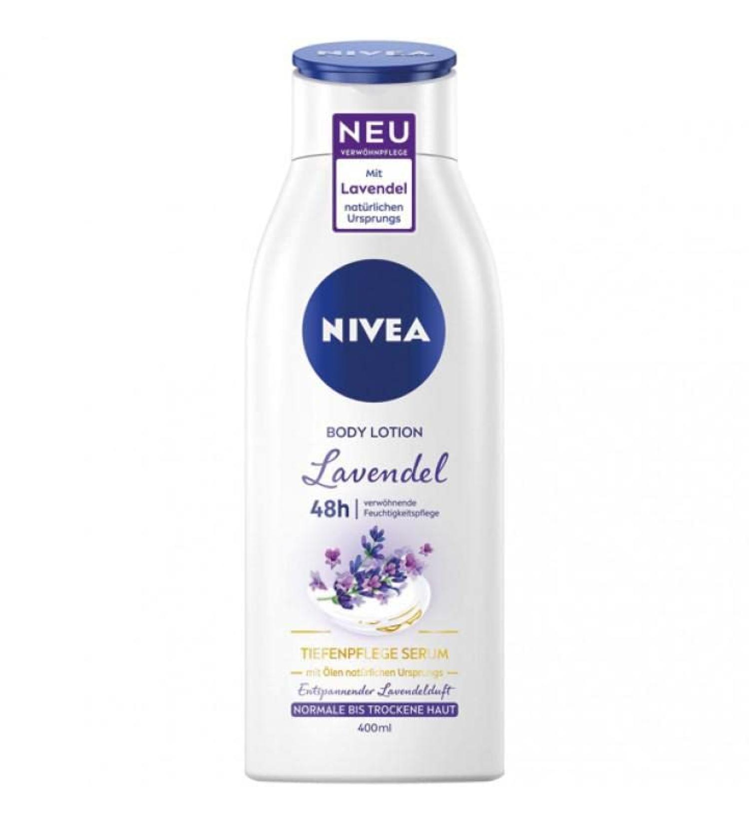 Nivea Lavender Body Lotion 400ml Pack of 6