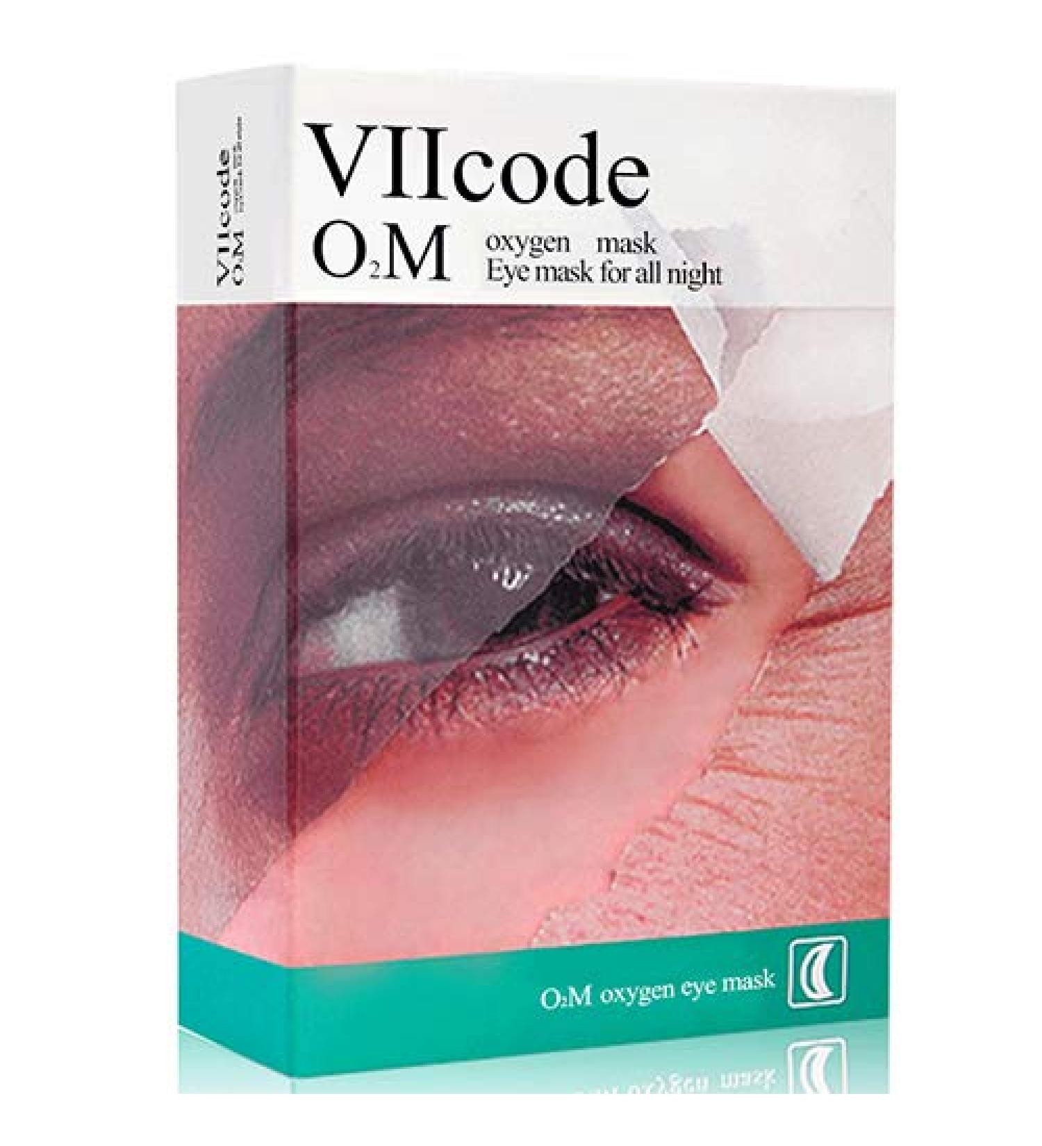 VIIcode O2M Oxygen Eye Mask Night Repair | Dark Circles & Puffiness Reduction | Anti Aging Eye Gels | 6 Pairs/Box - Buy Online on GoSupps.com