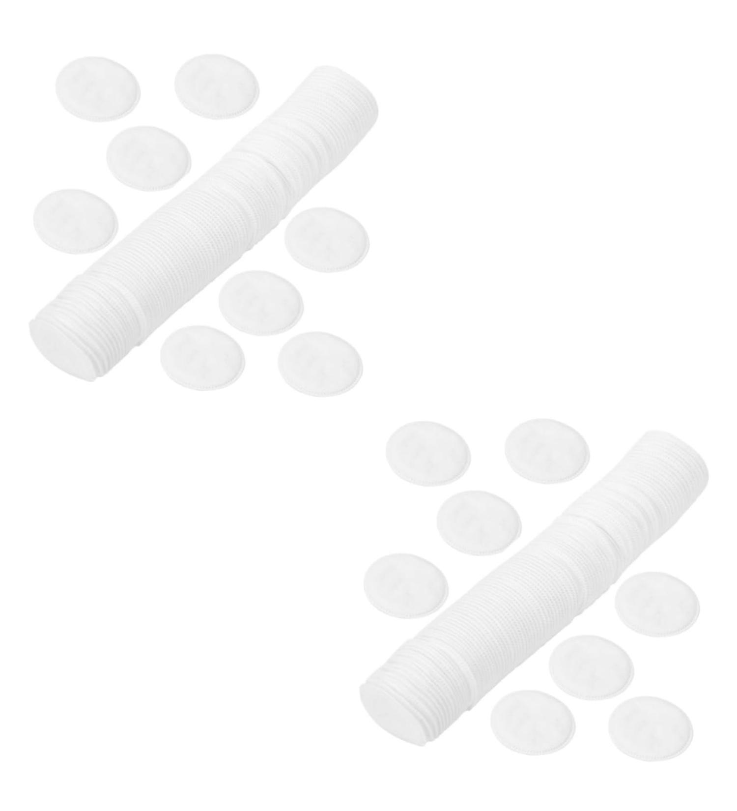 FRCOLOR 200 Pcs Disposable Makeup Sponges - Thick Cotton Cleaning Pads & Non-Woven Facial Accessories for Travel | Perfect Makeup Remover - Buy Online on GoSupps.com