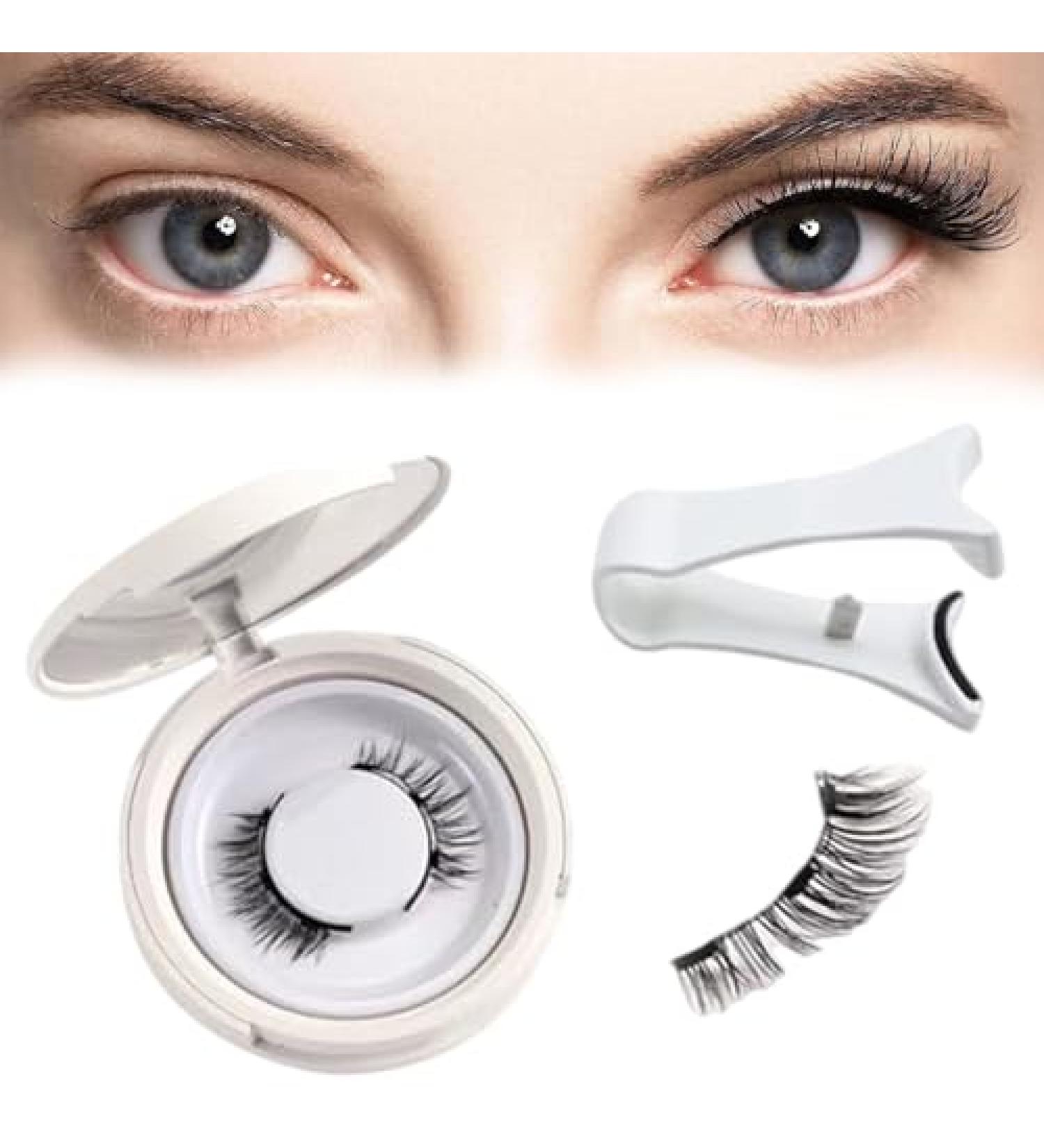Magnetic Eyelashes - Magnetic Lashes Magnetic Lashes with Applicator (2Set Natural) Simple 1Set - Buy Online on GoSupps.com