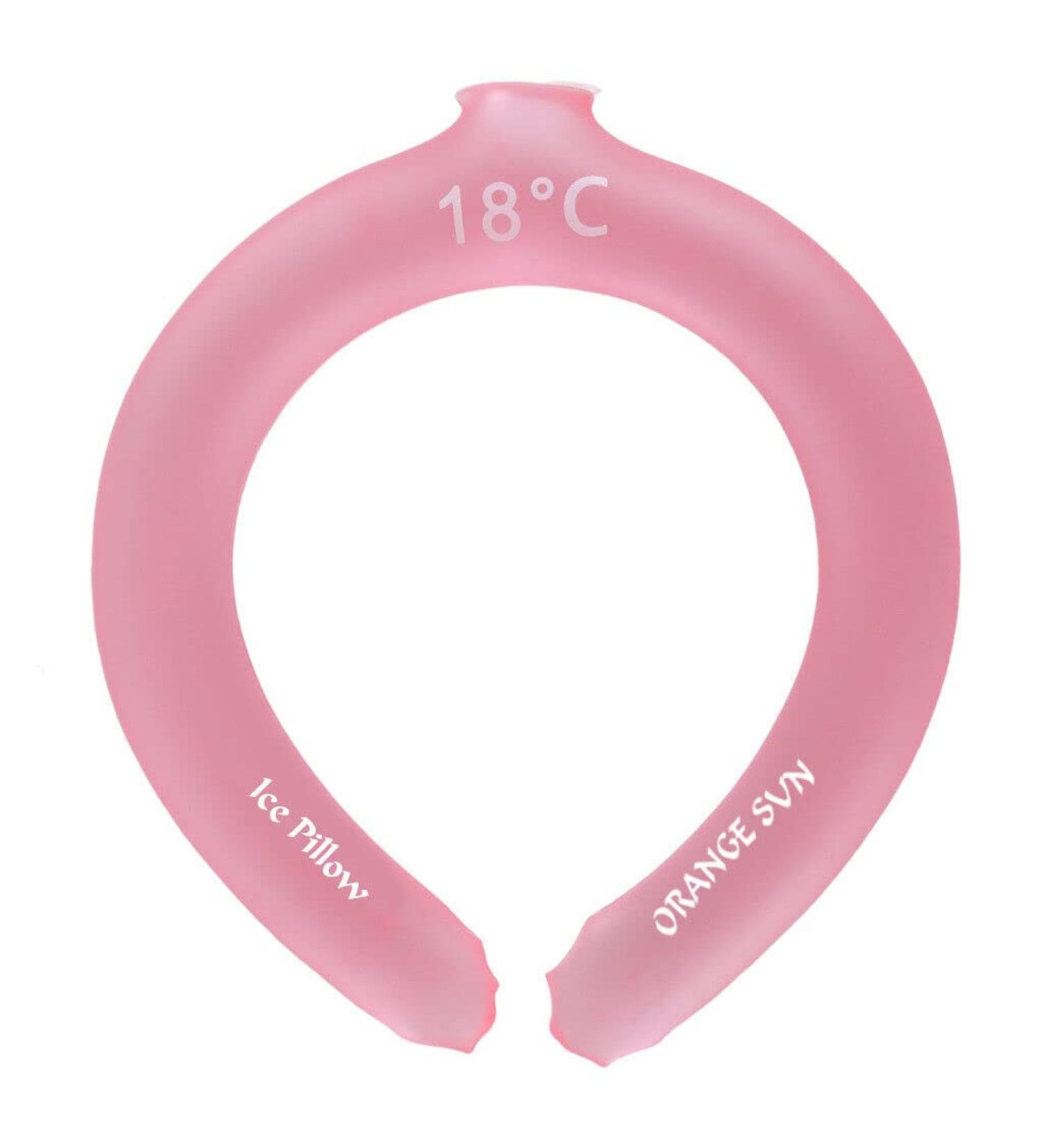 JIAWEIIY Neck Cooling Tube Wearable Cooling Neck Wraps Ice Gel Neck Cooler Wrap Reusable (A) - Buy Online on GoSupps.com