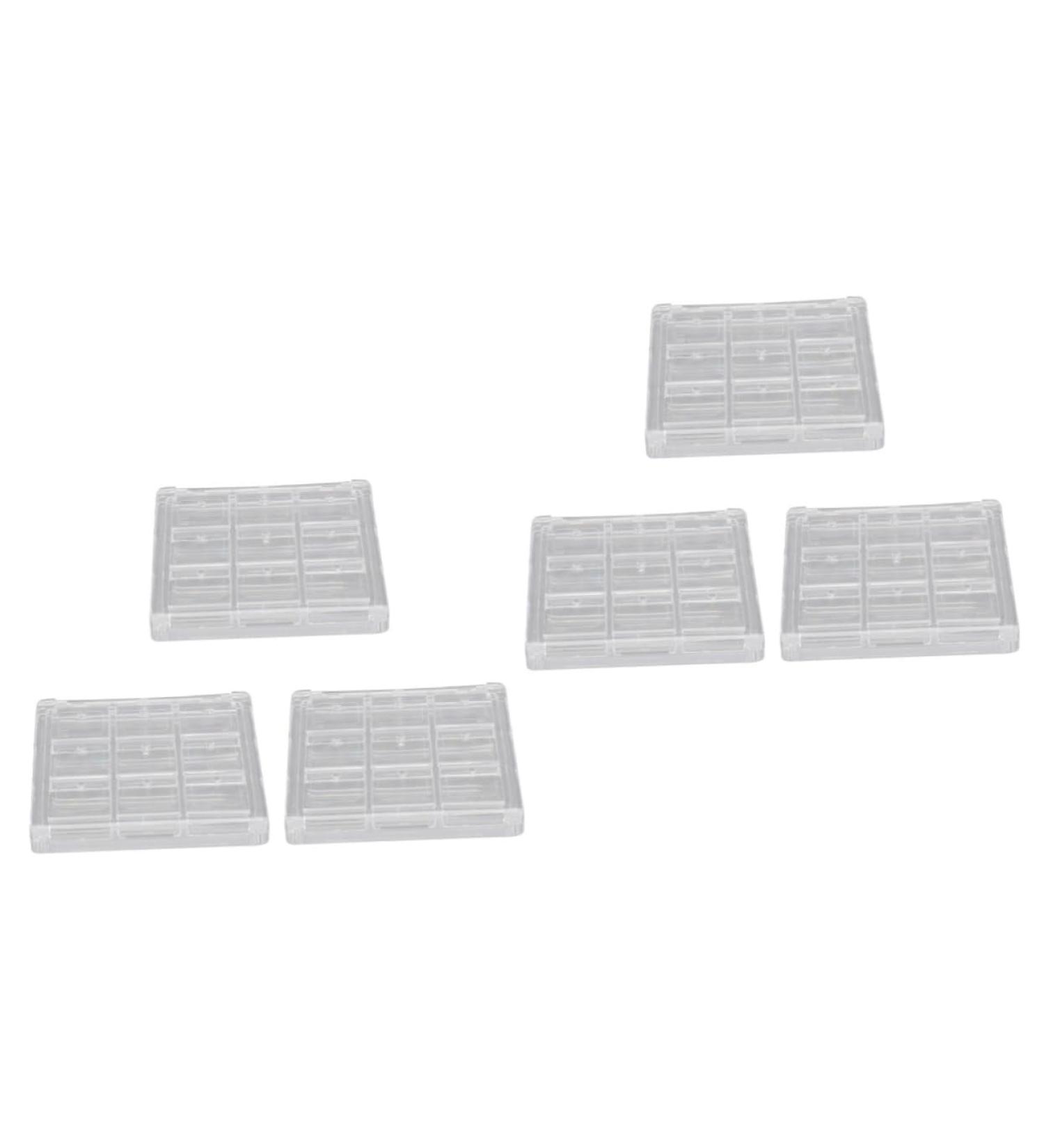 FOMIYES 6 Pcs Eye Shadow Box Blush for Cheeks Traveling Makeup Case Lip Eyeshadow Sub Package Case up - Buy Online on GoSupps.com