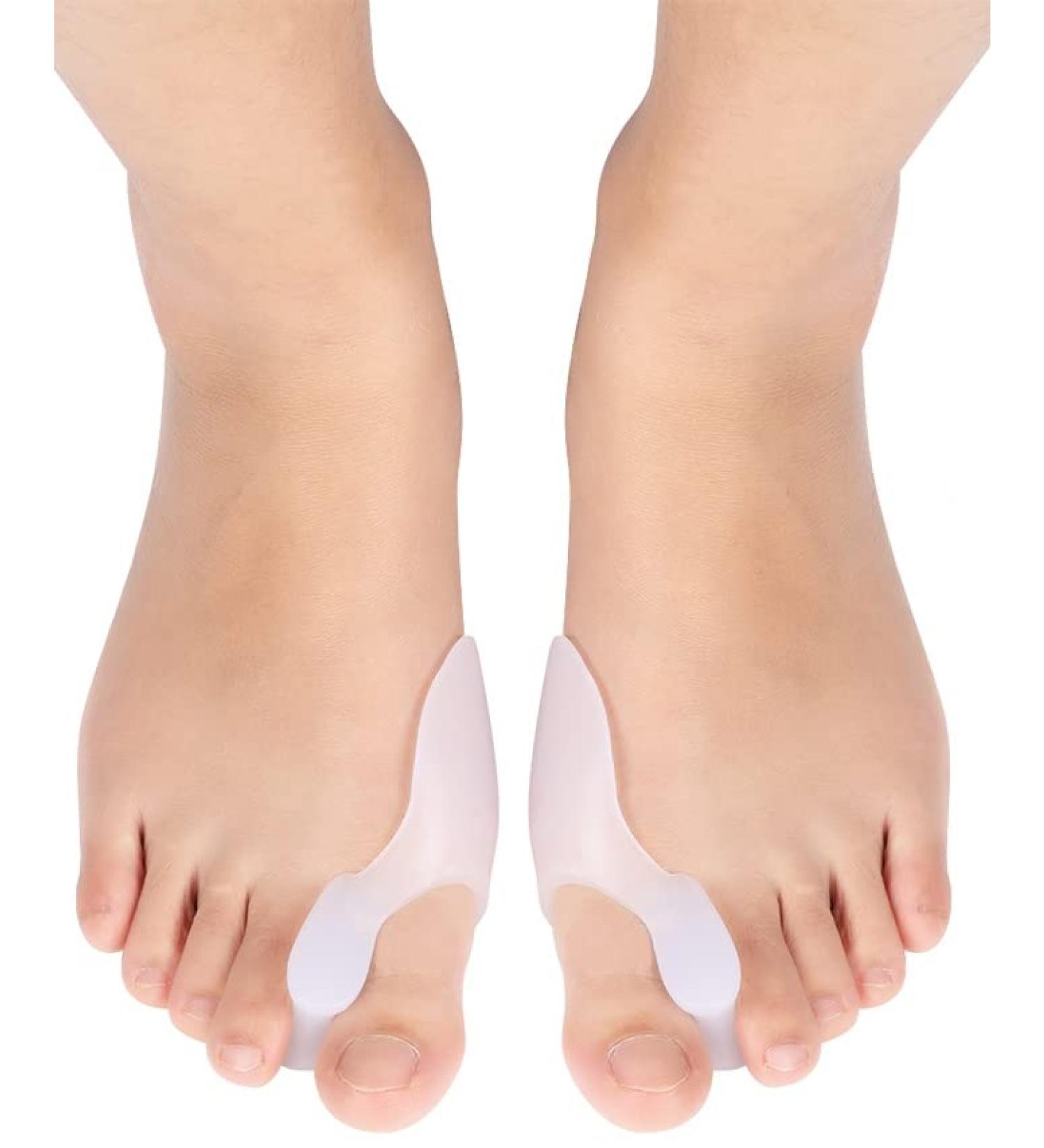 Bunion Cushion Corrector Pads with Toe Separator - Gel Shield for Foot Pain Relief - Men and Women - Buy Online on GoSupps.com