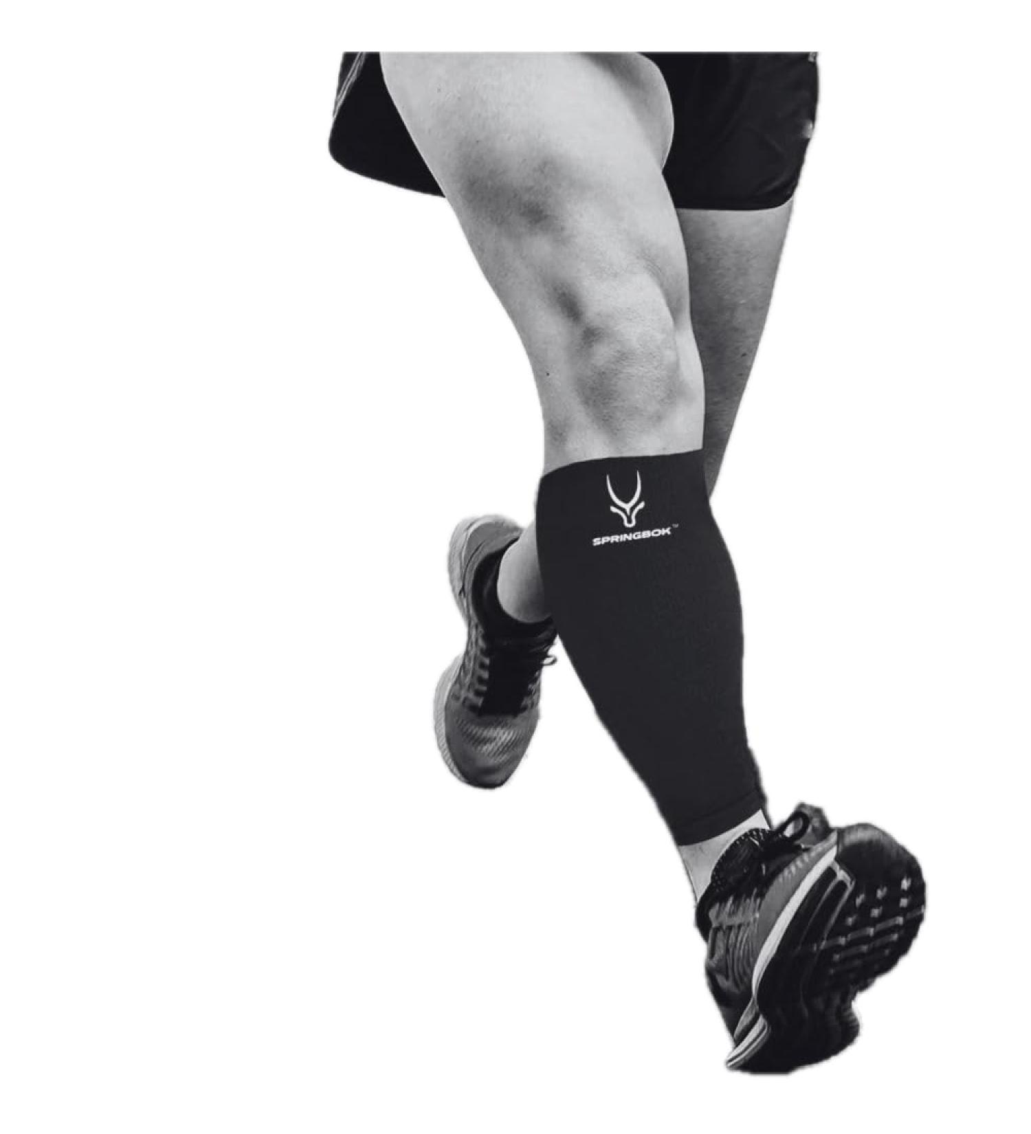 Buy SPRINGBOK Calf Compression Sleeves for Men & Women - Enhance Performance & Recovery - International Shipping Available - Buy Online on GoSupps.com