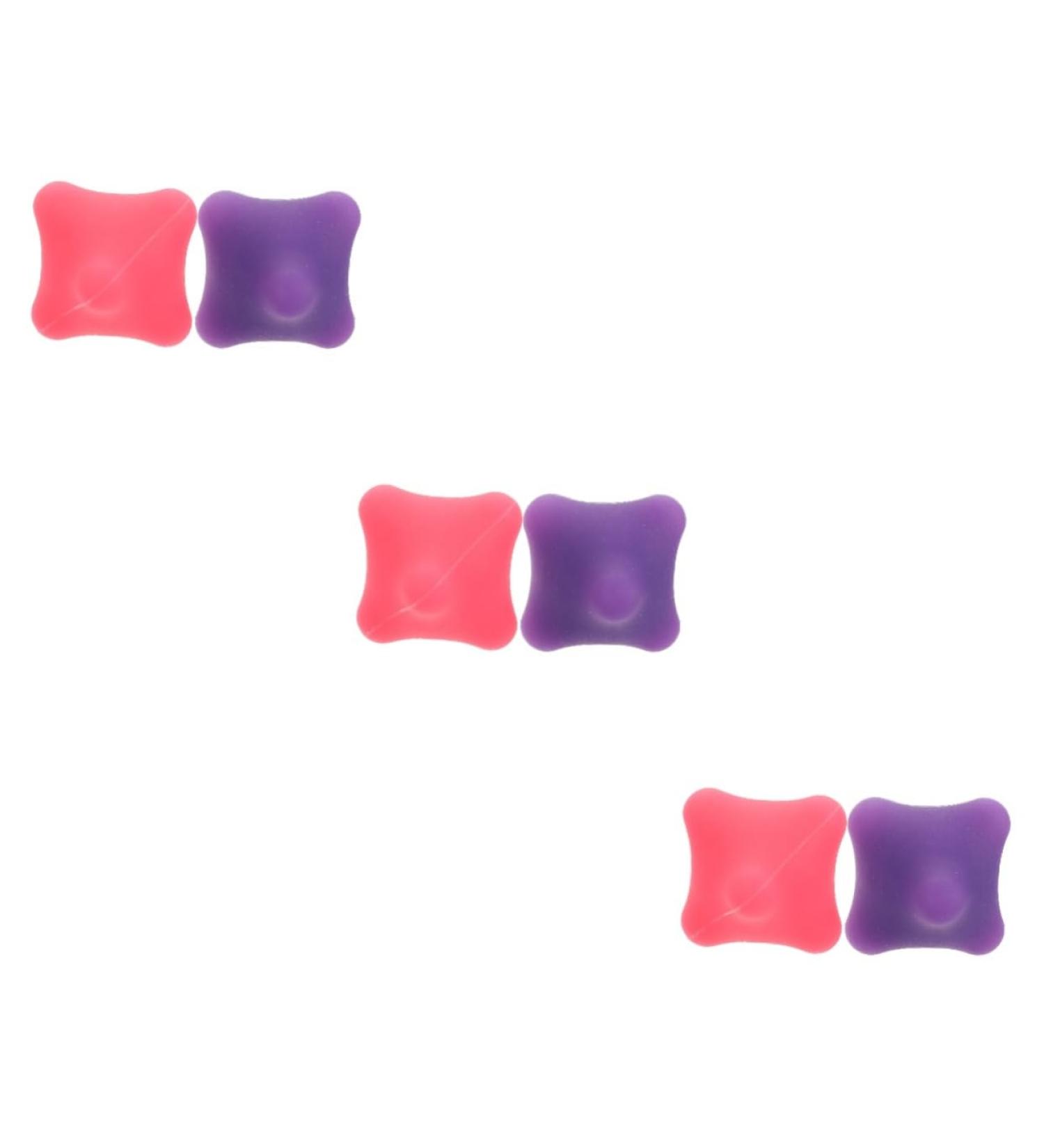 Lurrose 6-Piece Finger Exercise & Hand Massage Balls - Silicone Hand Tools in 3 Colors for Manual Massage & Nursing - Buy Online on GoSupps.com