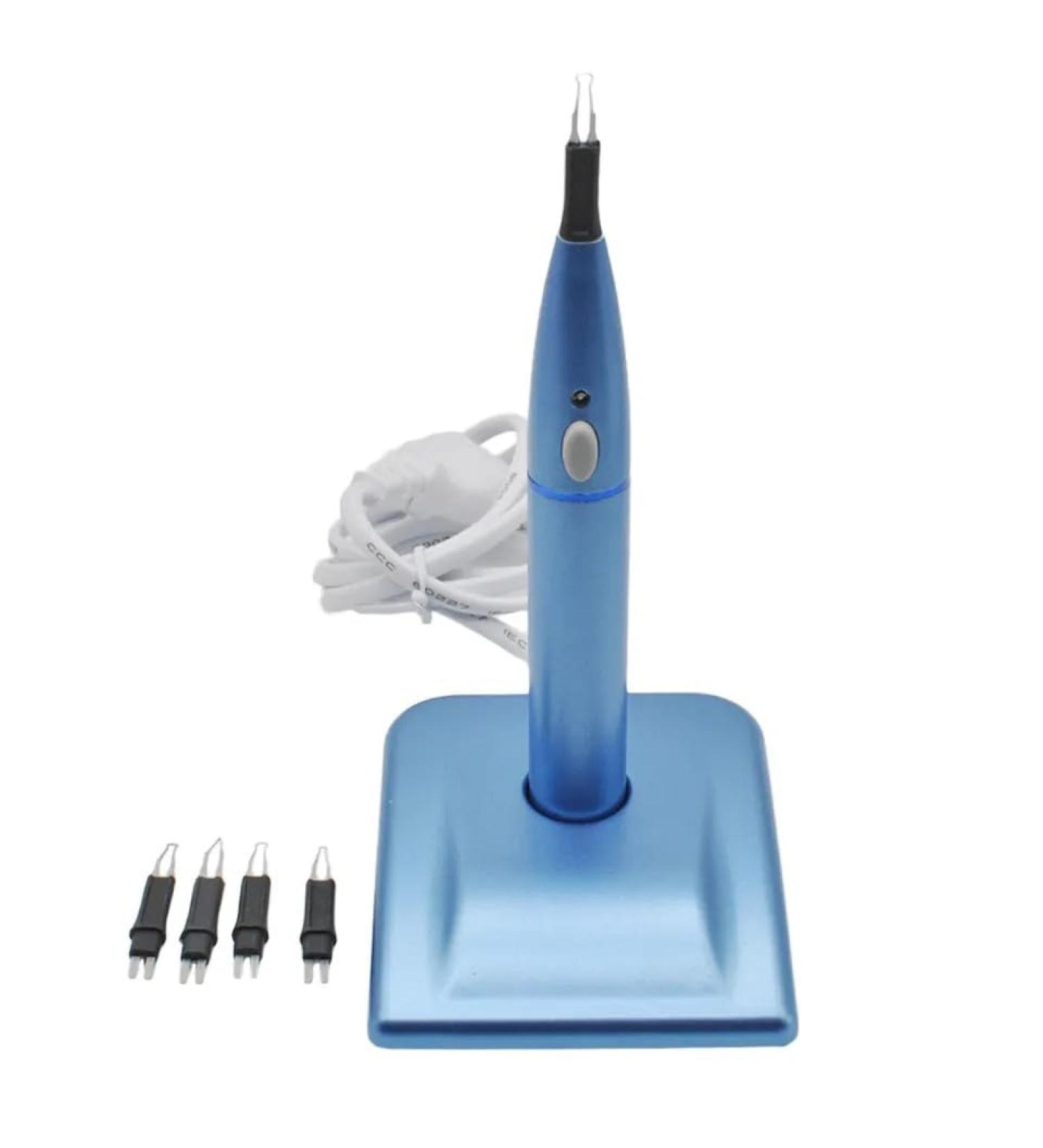 Buy Cordless Gutta Percha Teeth Point Cutter - Endo Gutta Cutter with 4 Tips - Blue | International Shipping - Buy Online on GoSupps.com
