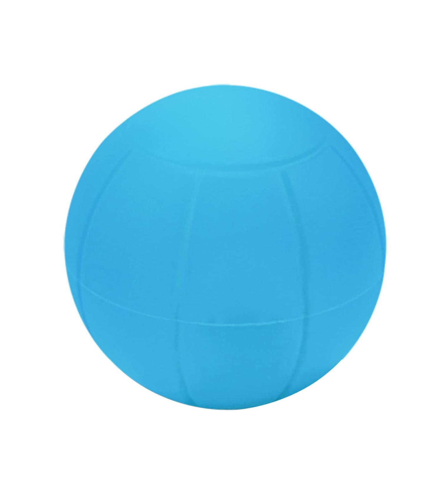 Sanwood Silicone Massage Ball | Deep Tissue Trigger Point Ball for Foot & Hand Massage | Sky Blue Yoga Fitness Accessory - Buy Online on GoSupps.com