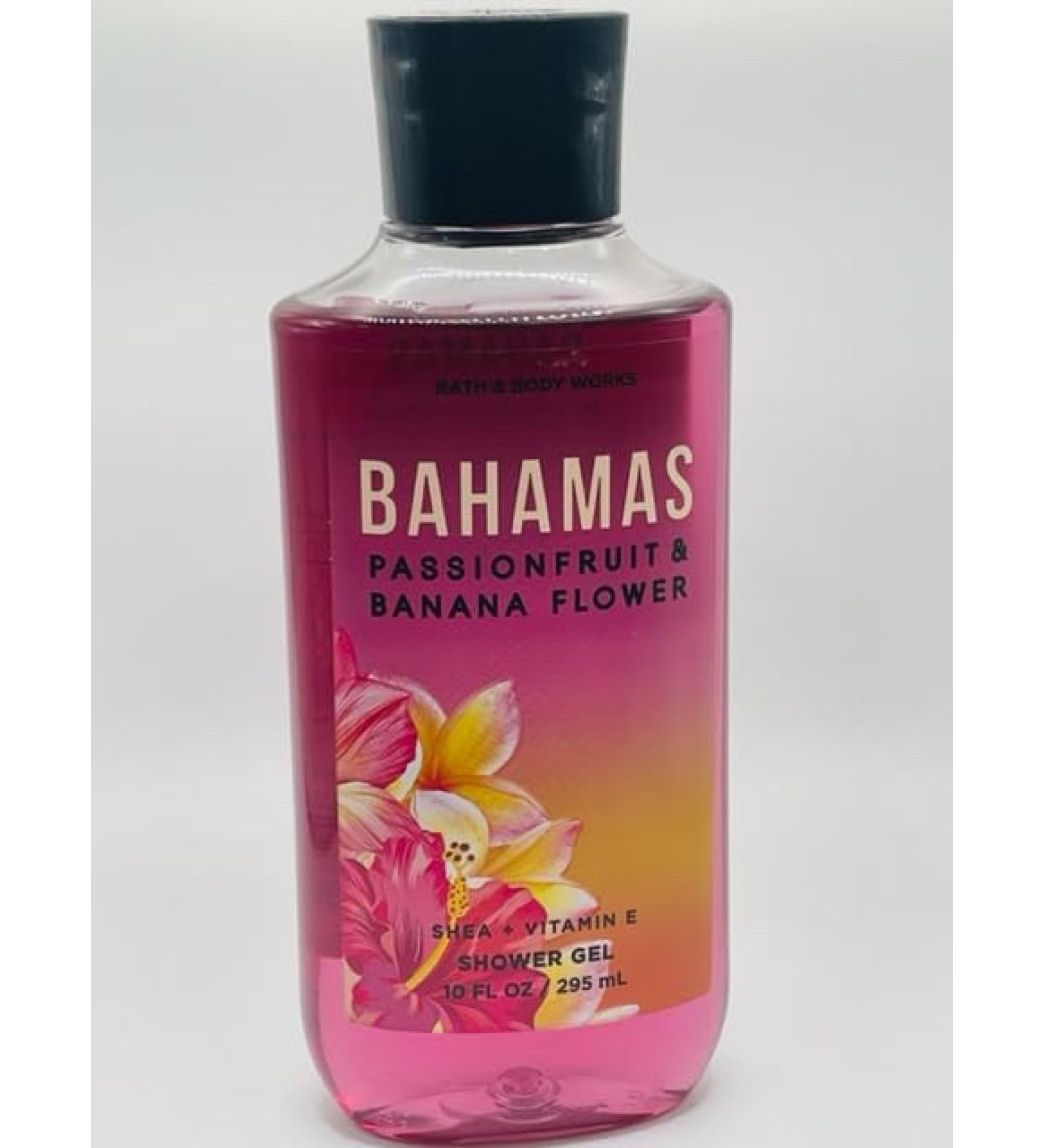 Bath Body Works Bahamas Passionfruit Banana Flower Shower Gel 10 Ounce Body Wash