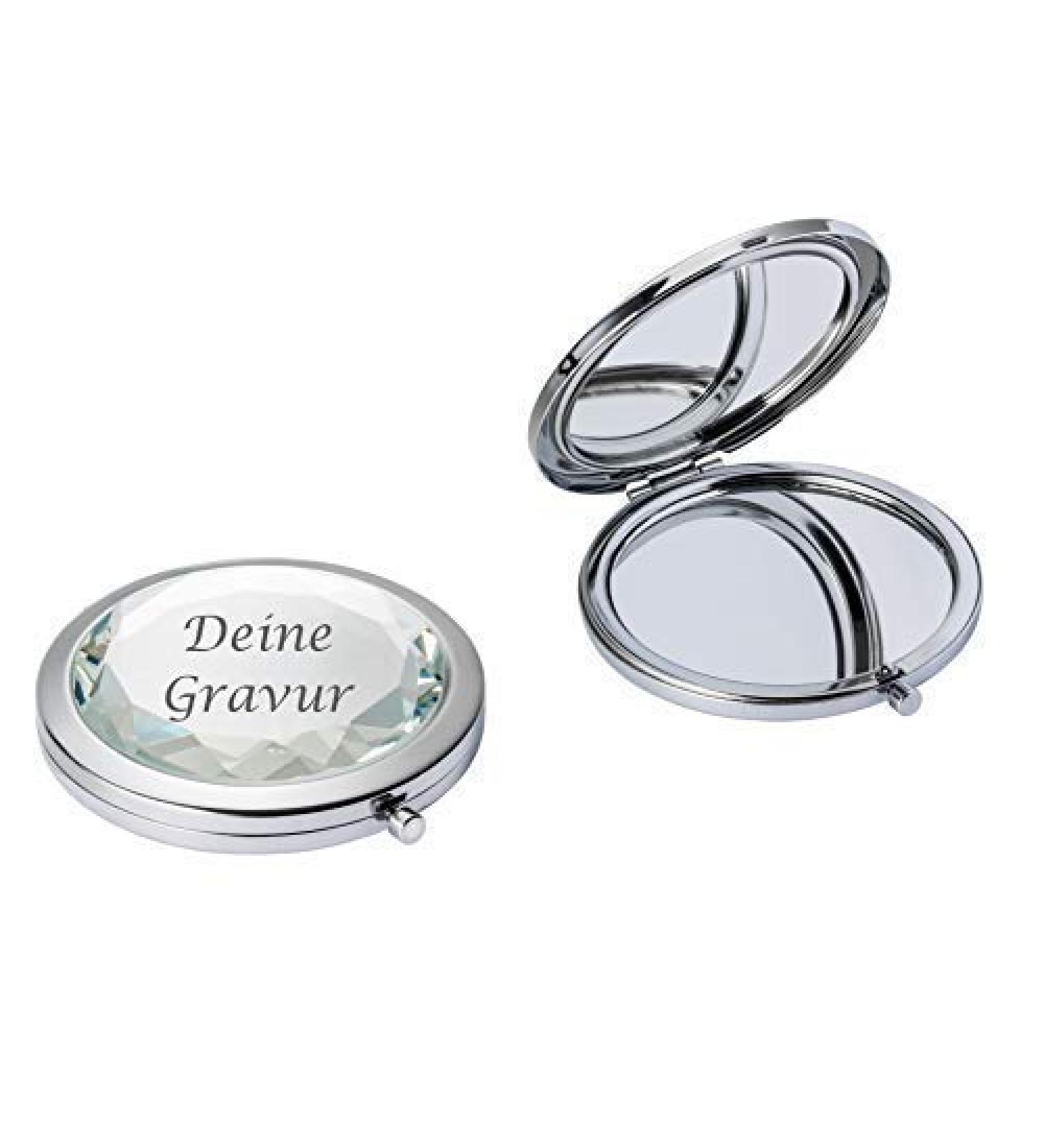 Personalized Schmalz Pocket Mirror Manama - Custom Engraved Gift with Elegant Packaging - Perfect for Any Occasion - Buy Online on GoSupps.com