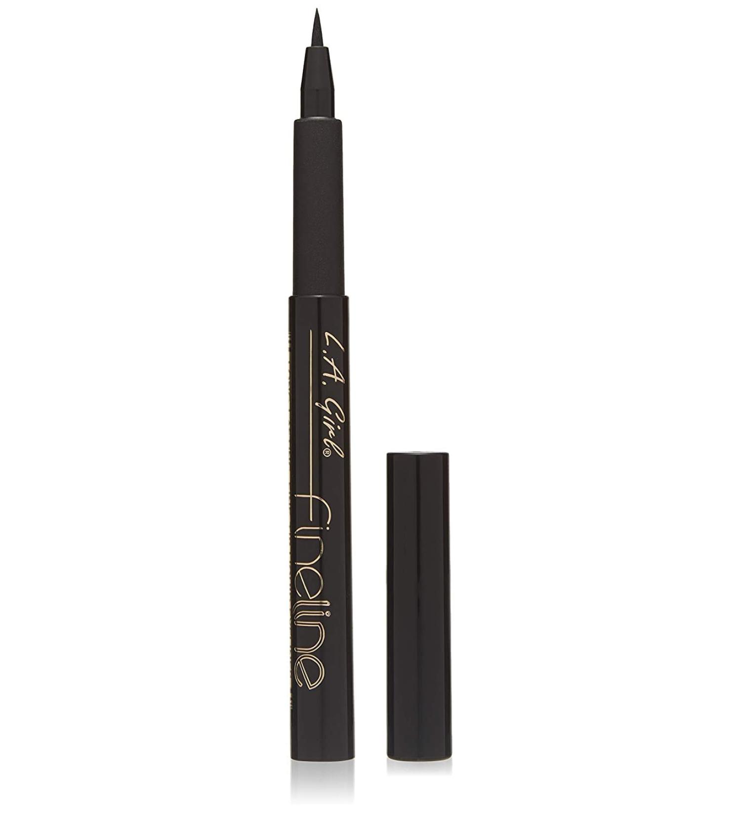 L.A. Girl Fineline Eyeliner Black 0.037 Ounce - Precise and Long-Lasting Eyeliner for Defined Eyes - Buy Online on GoSupps.com