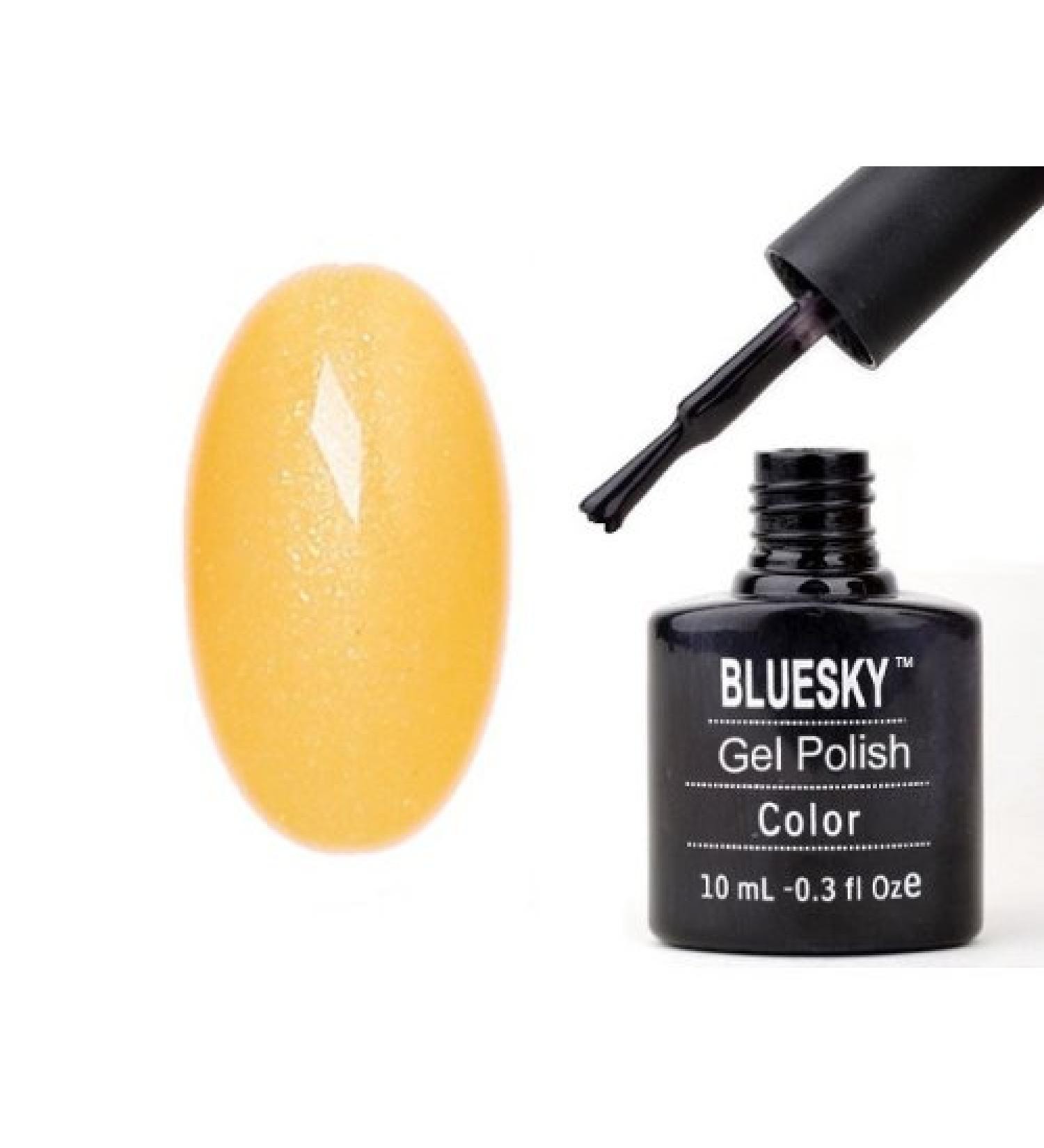 Bluesky Gel Nail Polish Sunflower A010 10ml Yellow (Requires curing under UV/LED Lamp)