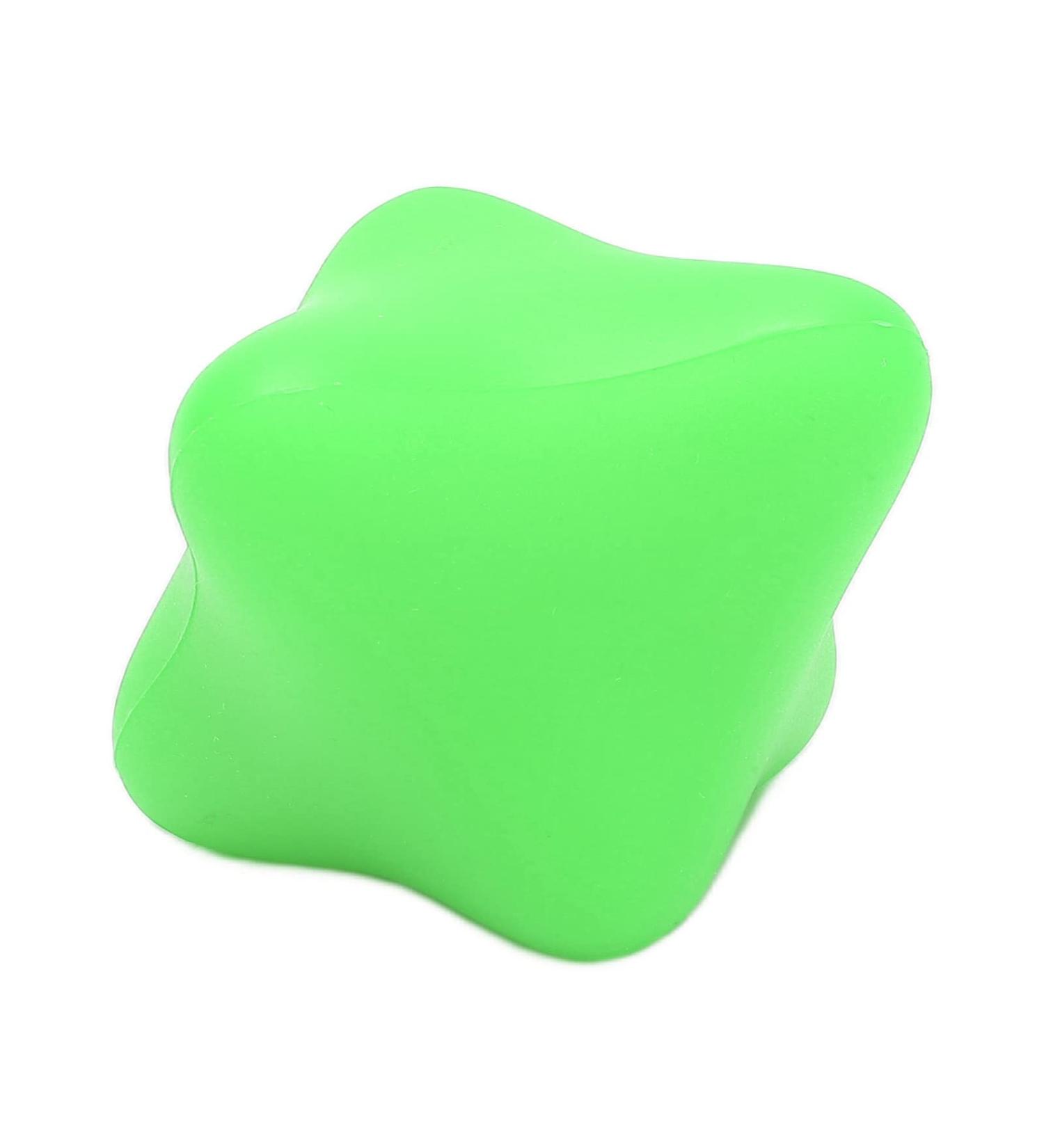 Shanrya Stress Relief Ball - Silicone Squeeze Toy for Arthritis & Anxiety Relief (Green) - Buy Online on GoSupps.com