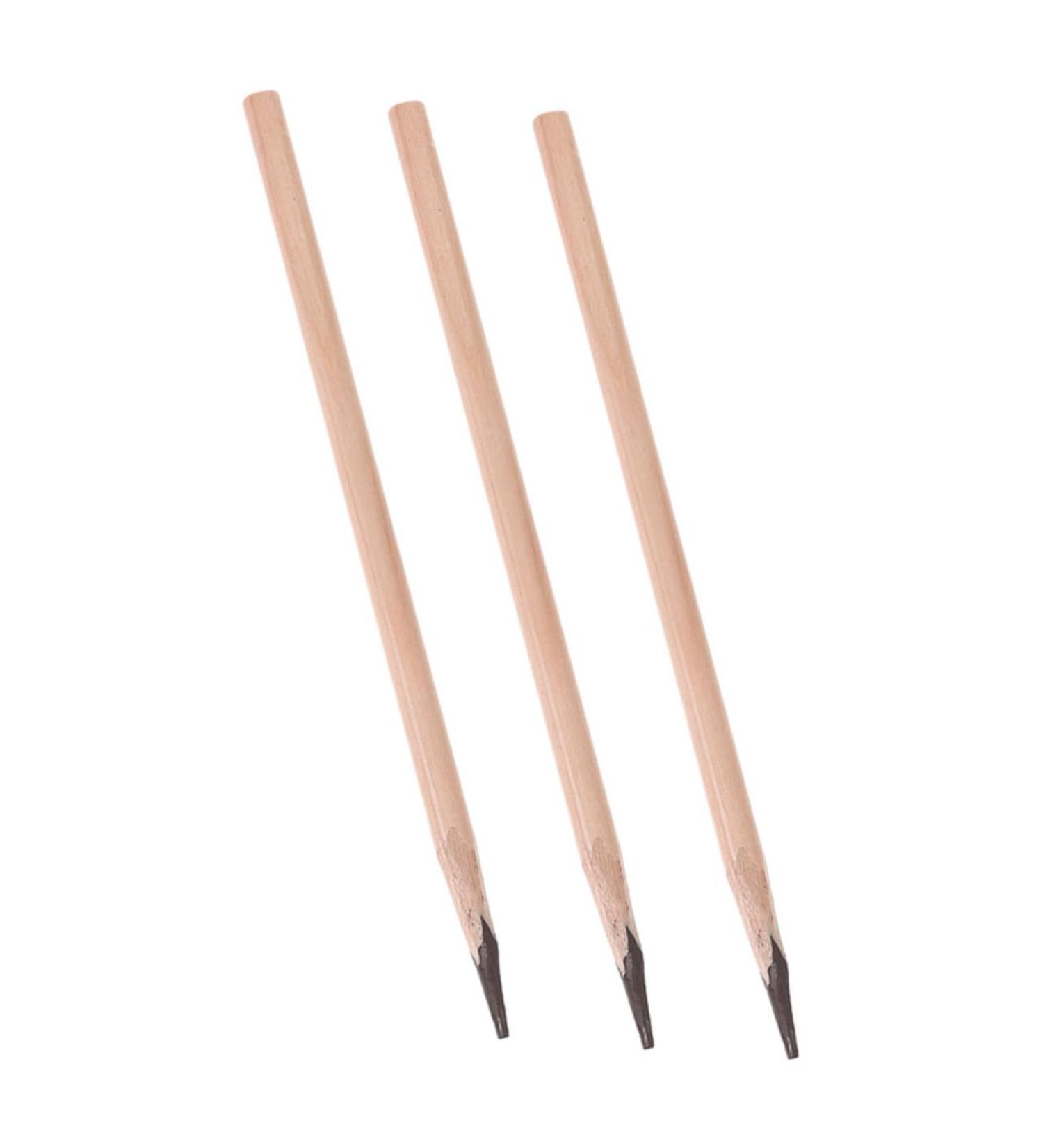 Didiseaon 3pcs Coffee Golf Pencils Wooden Makeup Tool Long Eyebrow Wooden Pencil Wooden Brow Tool - Buy Online on GoSupps.com