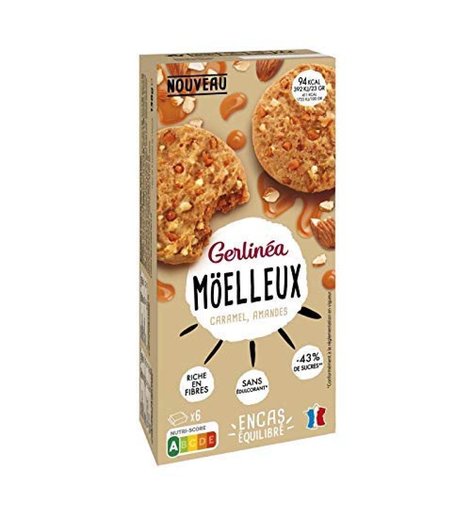 GERLINÉA - Gerlinéa Soft Caramel Almond 138G - (Pack of 3)