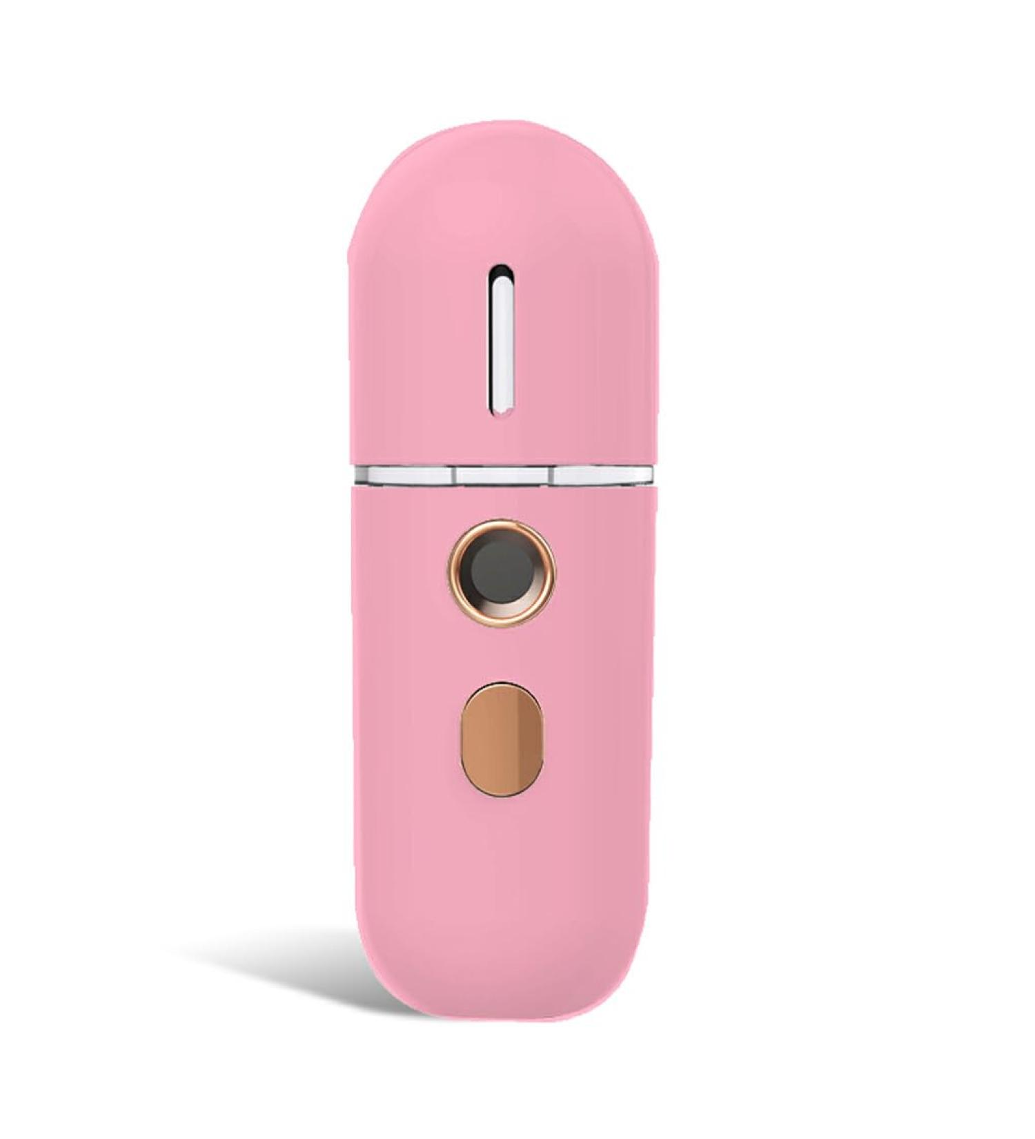 kawehiop Mist Humidifier Handheld Facial Nebulizer Moisturizing Diffuser Sprayer Professional Personal Care Vaporizer Tools Household Pink - Buy Online on GoSupps.com