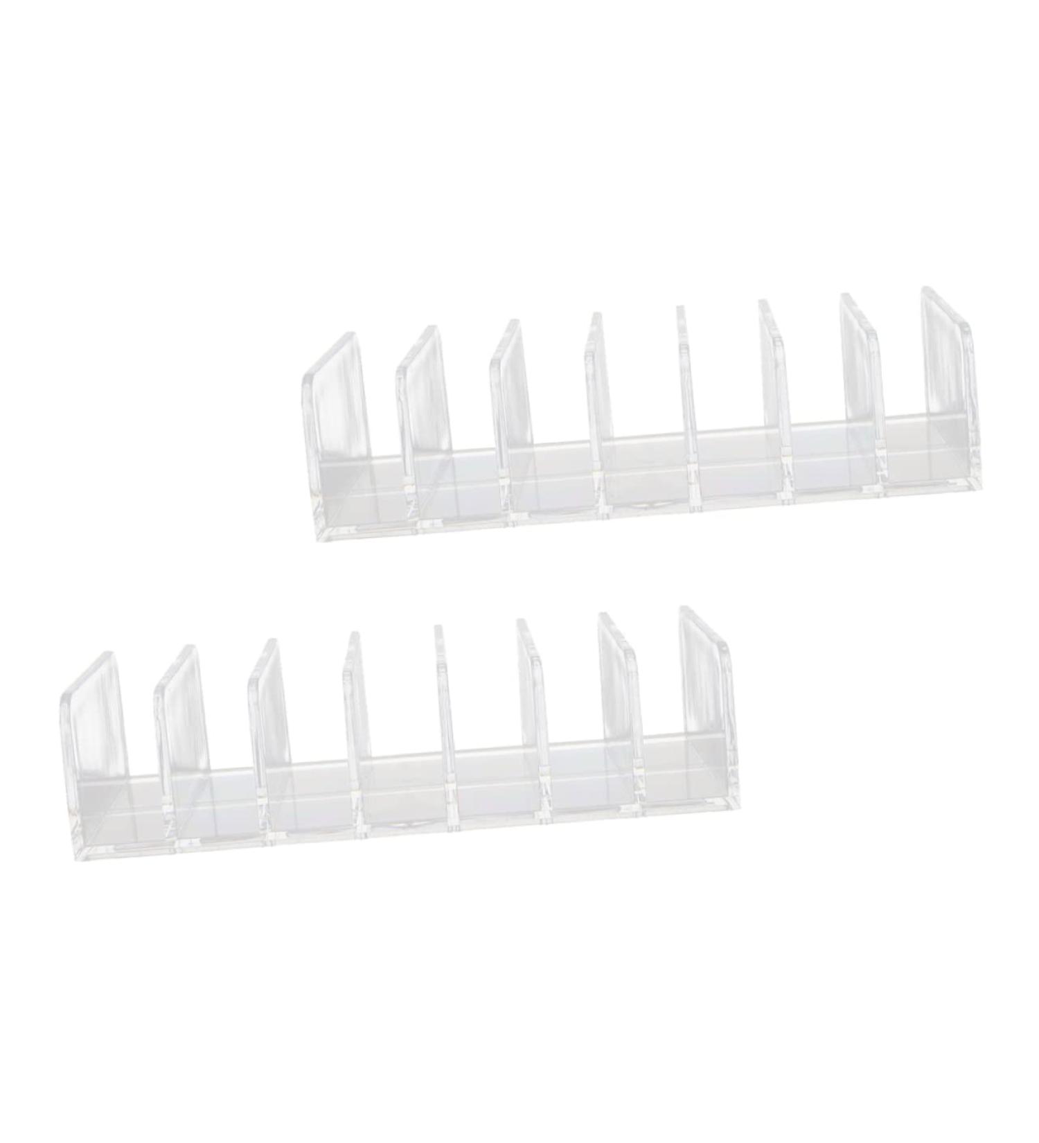 LALAFINA 2pcs Cosmetic Bracket Acrylic Drawer Organizer Makeup Rack Cushion Powder Multifunction - Buy Online on GoSupps.com