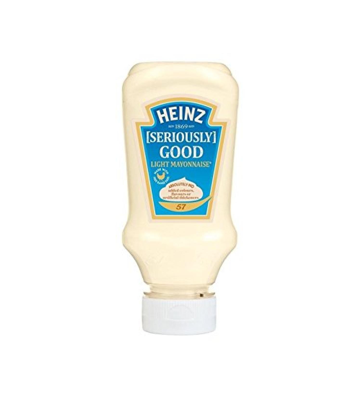 HEINZ Heinz Seriously Good Mayonnaise 220ml Light - Pack of 2