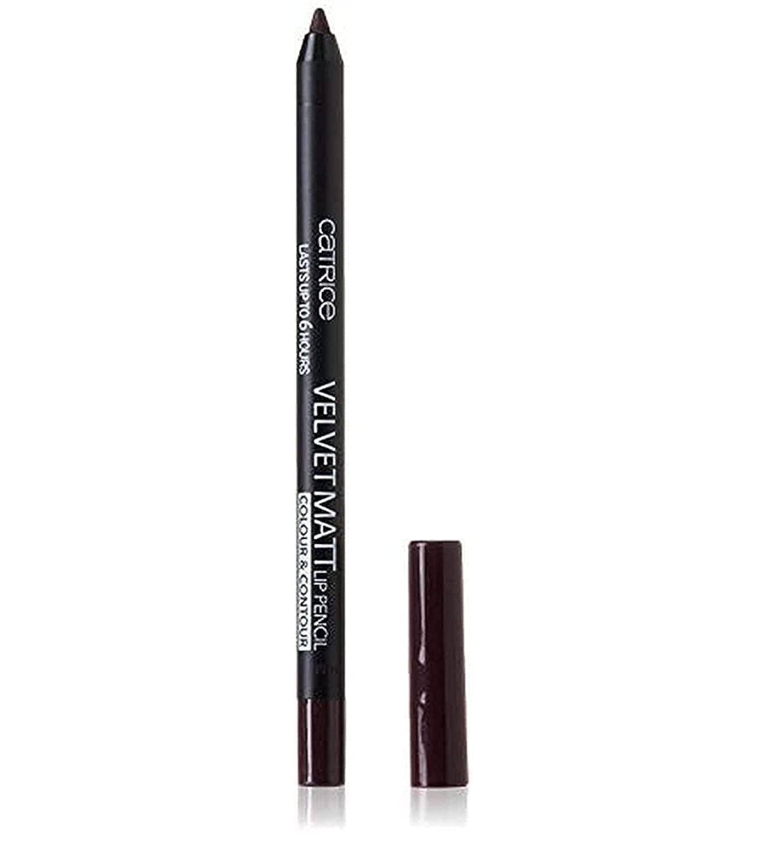 Catrice Velvet Matt Lip Pencil - Tasty Aubergine | Online International Shipping - Buy Online on GoSupps.com