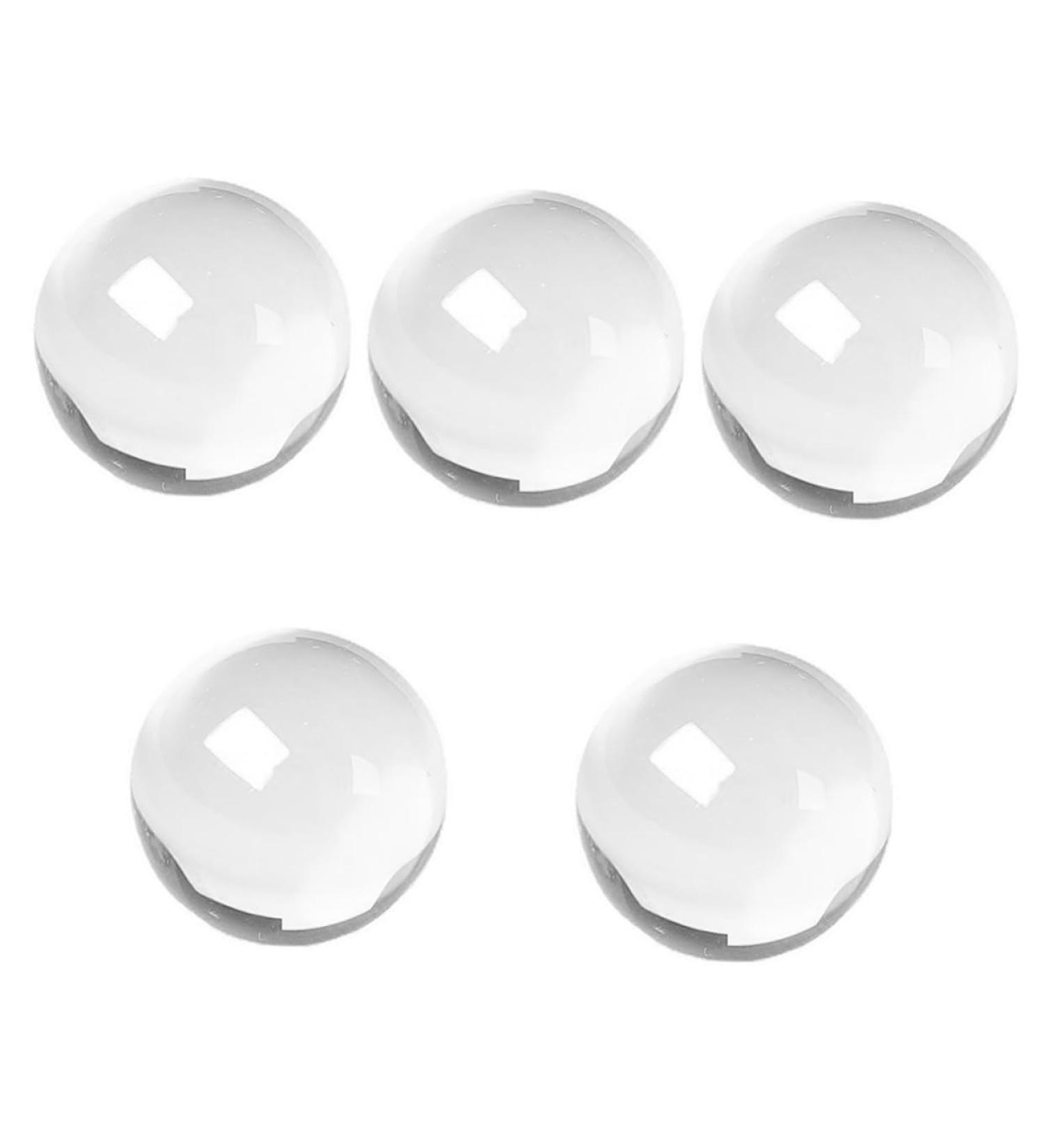 Ultechnovo 5-St Crystal Fitness Balls - Hand Massage Roller Balls for Health & Wellness | Premium White Crystal Massager - Buy Online on GoSupps.com