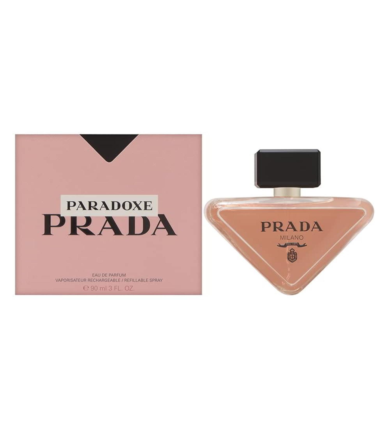 Prada Paradoxe by Prada for Women 3.0 oz Eau de Parfum Spray Rechargeable Floral Orange Vanilla 3 Fl Oz (Pack of 1) - Buy Online on GoSupps.com