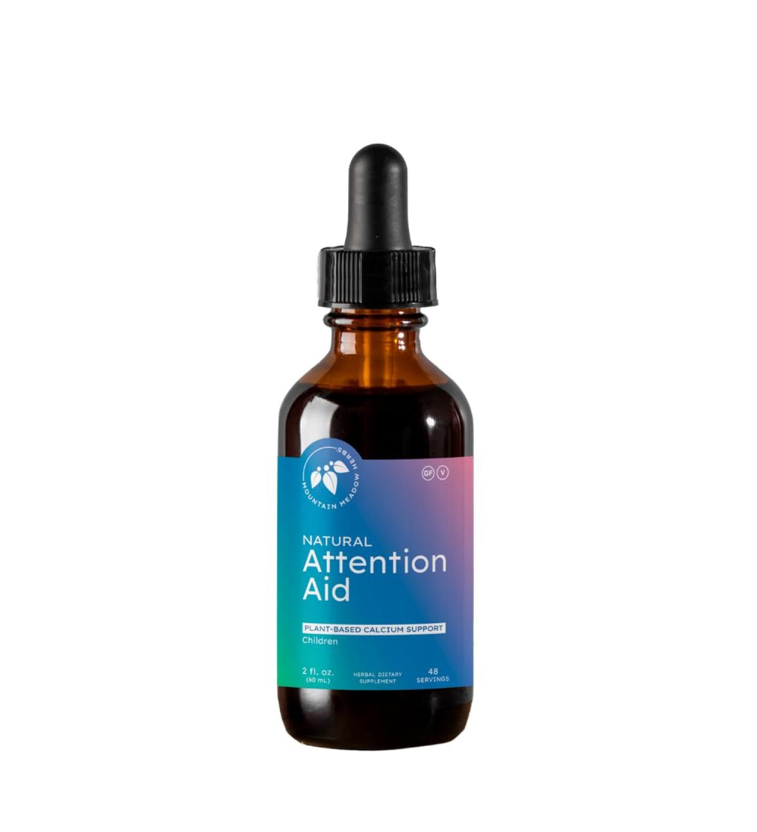 Mountain Meadow Kids Natural Attention-Aid - 2oz - a Calming Focus Support - Buy Online on GoSupps.com