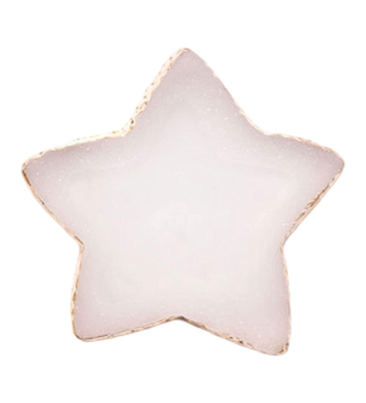Resin Nail Art Palette Star Shaped Painting Color Mixing Plate Cosmetic Mixing Tools White nail art painting palette - Buy Online on GoSupps.com
