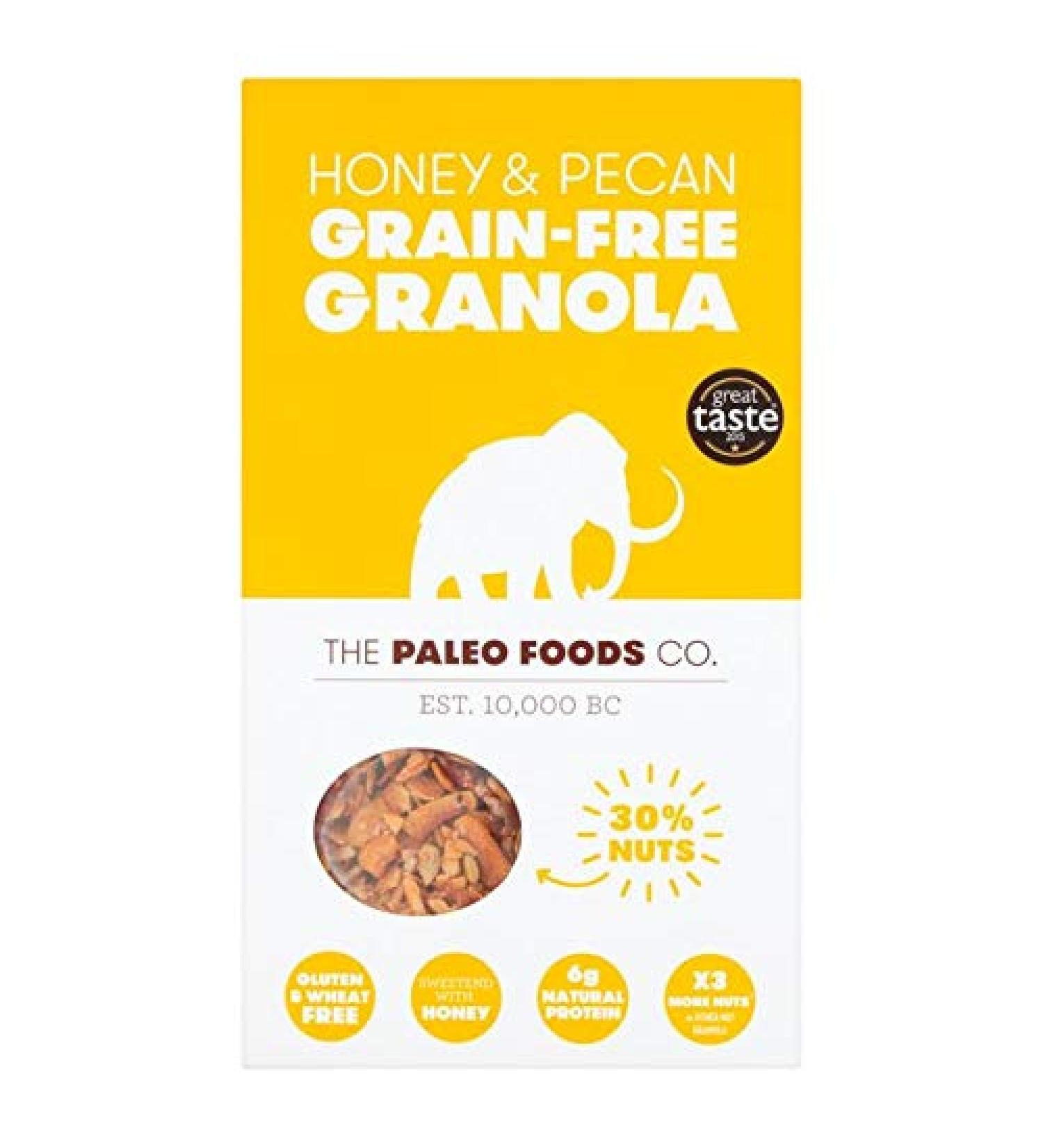 Paleo Foods Honey & Pecan Granola 340 g