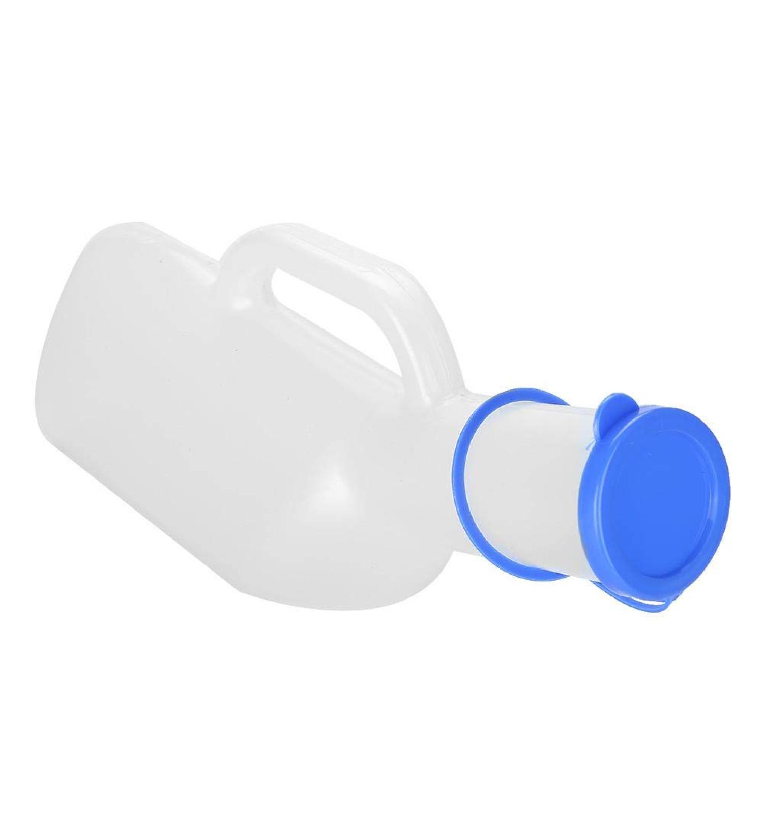 Transparent Urine Collector Urinal Storage Plastic Bed Pan Large Capacity with Handle for Men for Kids - Buy Online on GoSupps.com