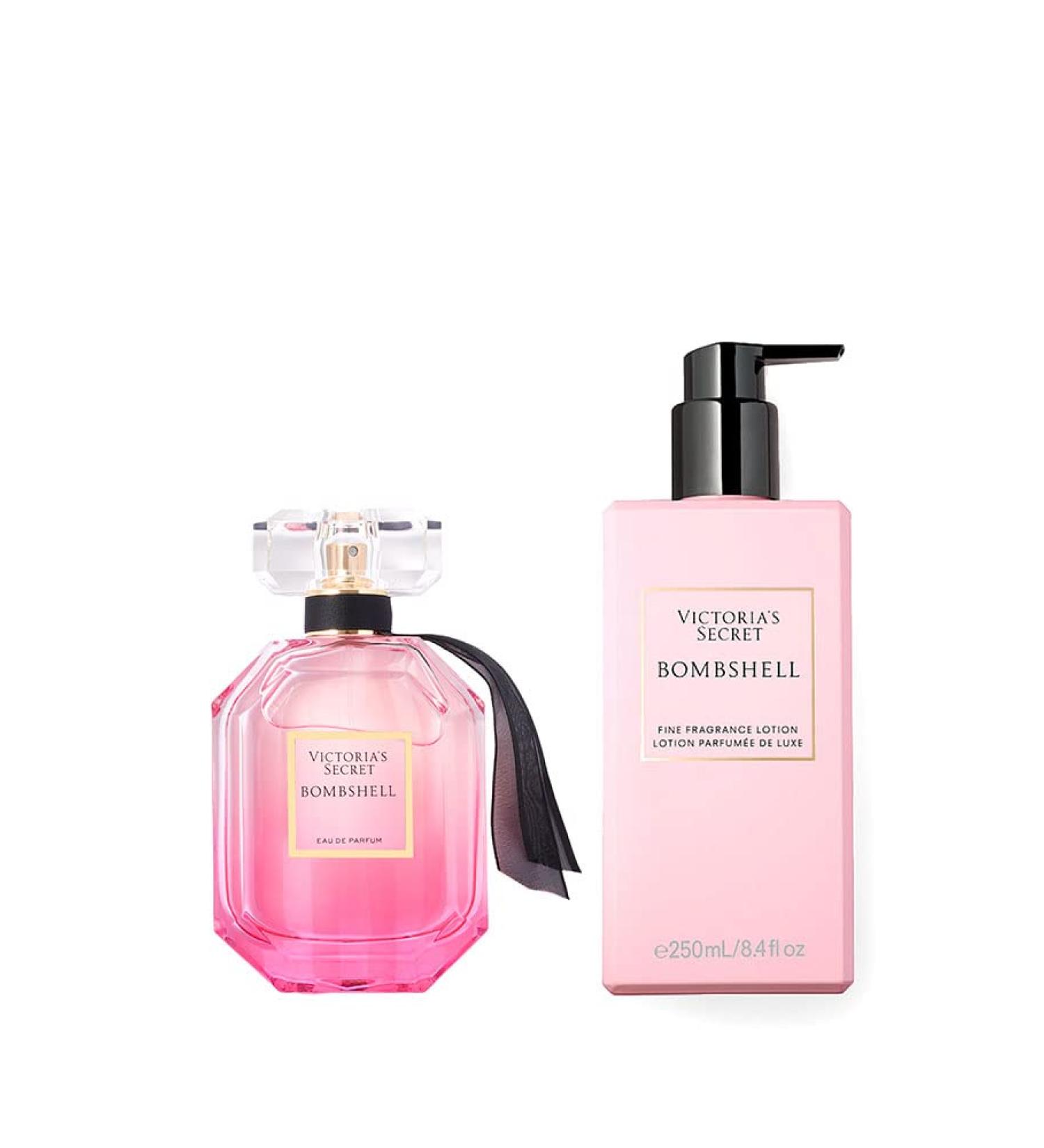 Victoria's Secret Bombshell 3.4oz Eau de Parfum and Lotion Set Victoria's Secret Bombshell 3.4 Eau de Parfum & Lotion - Buy Online on GoSupps.com