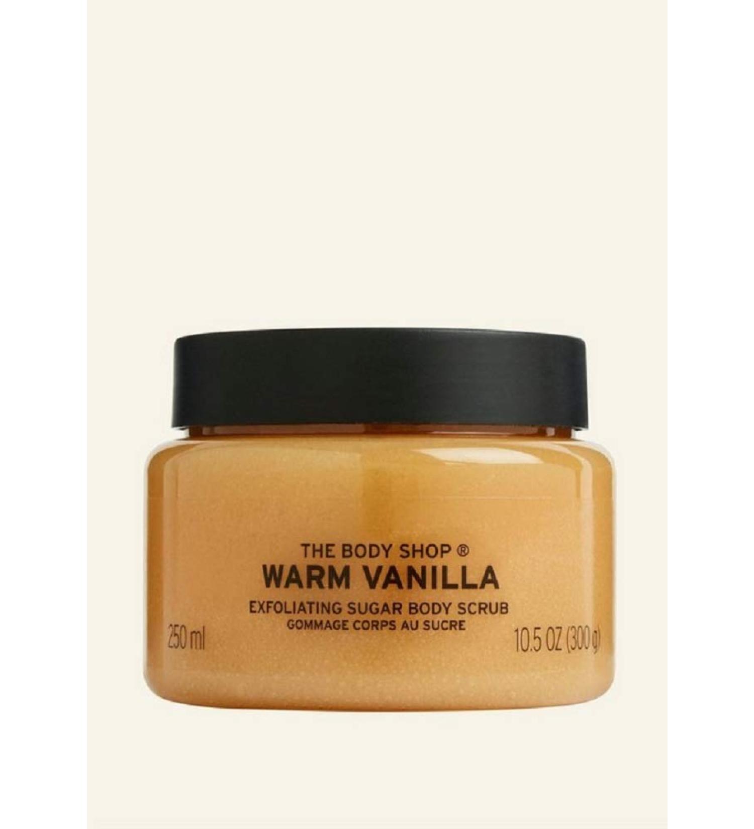 Shop Body Shop Warm Vanilla Body Scrub 250ml - Exfoliating Skincare for Radiant Skin | International Shipping Available - Buy Online on GoSupps.com