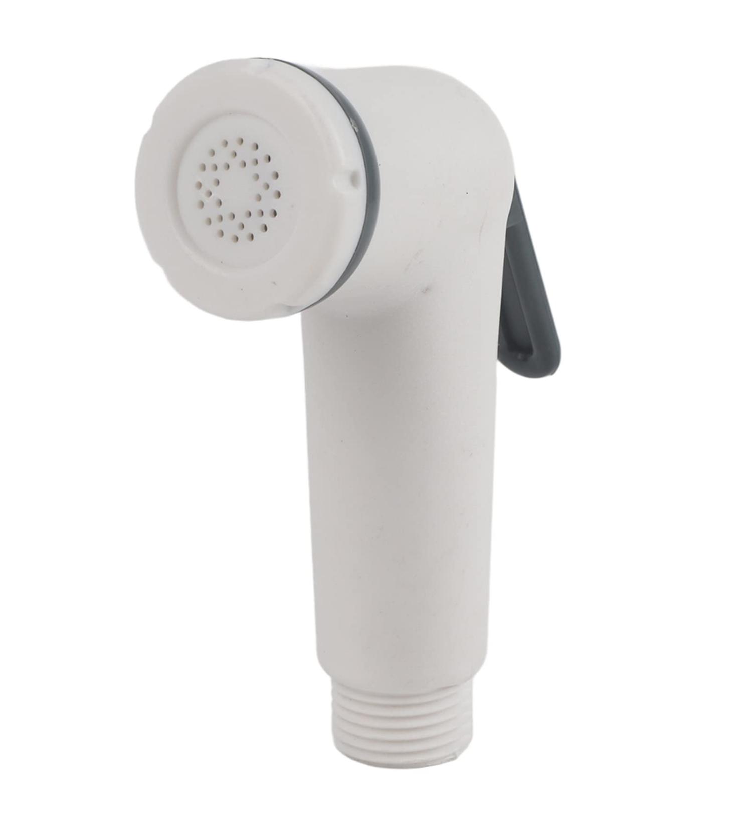 Hand Shower Bidet Spray Head - White & Black Handheld WC & Car Cleaning Solution - Buy Online on GoSupps.com