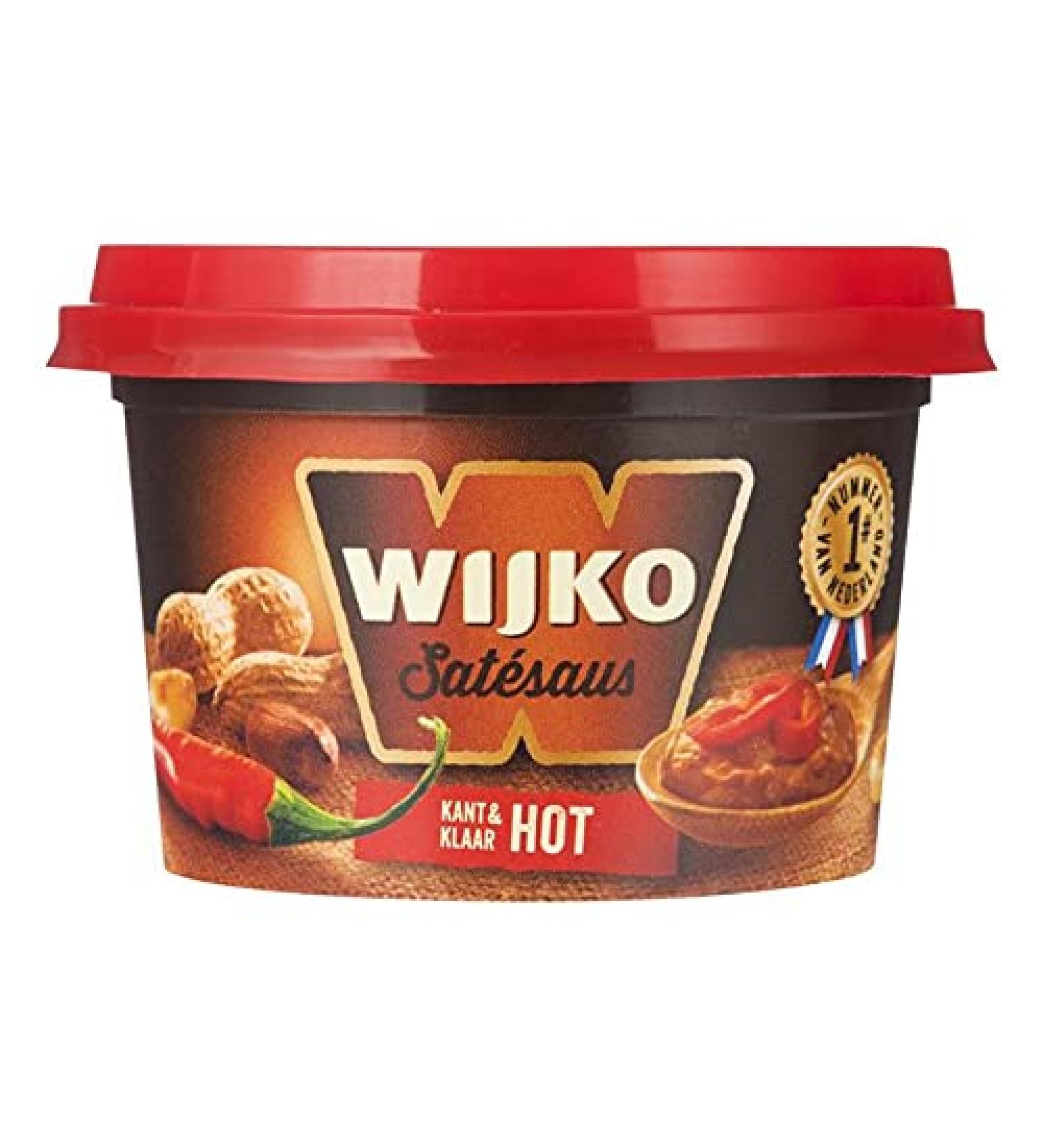 Wijko Hot Satays Kant & Klaar Satay Hot Sauce 120G